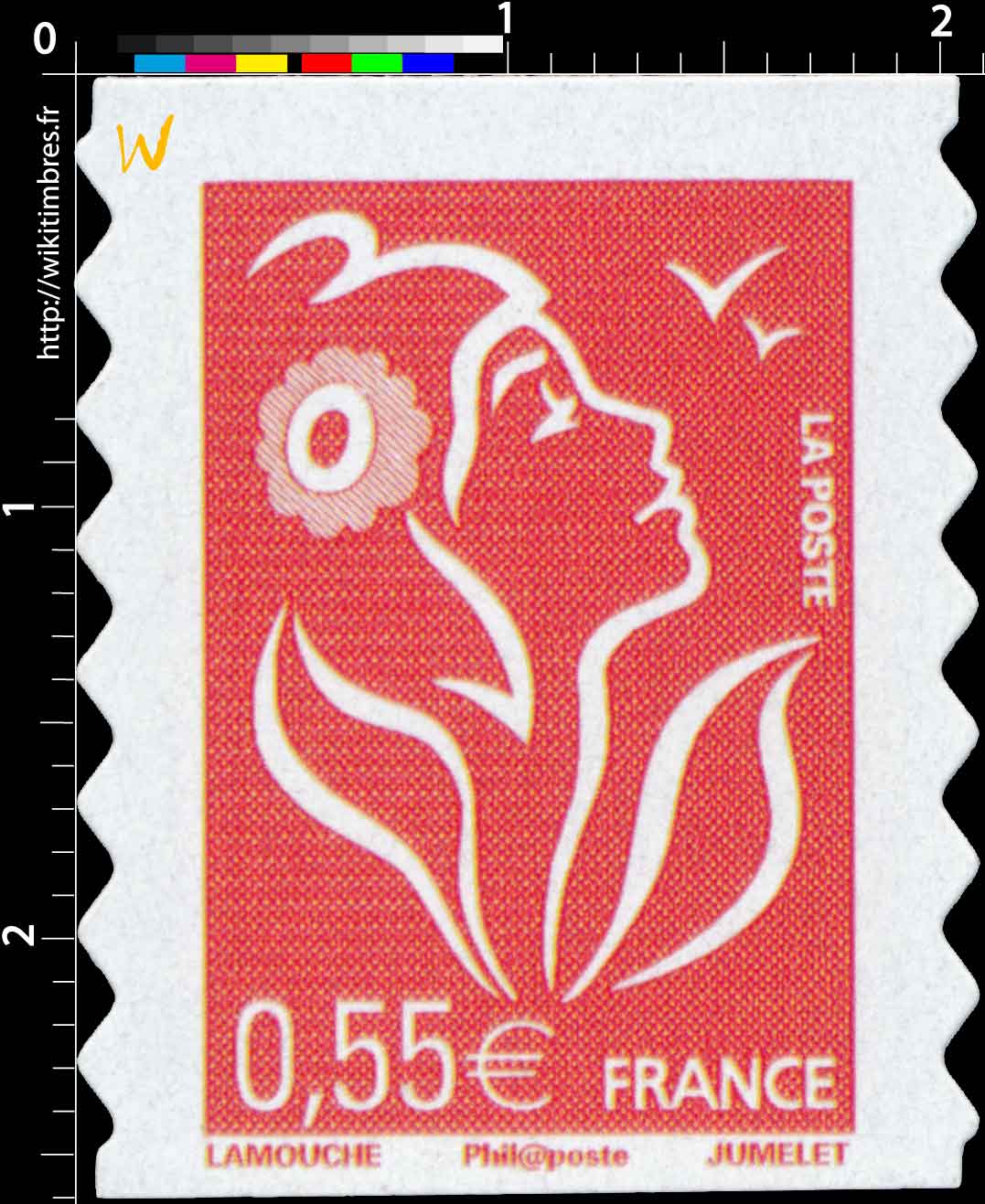 Sans légende particulière - type Marianne de Lamouche