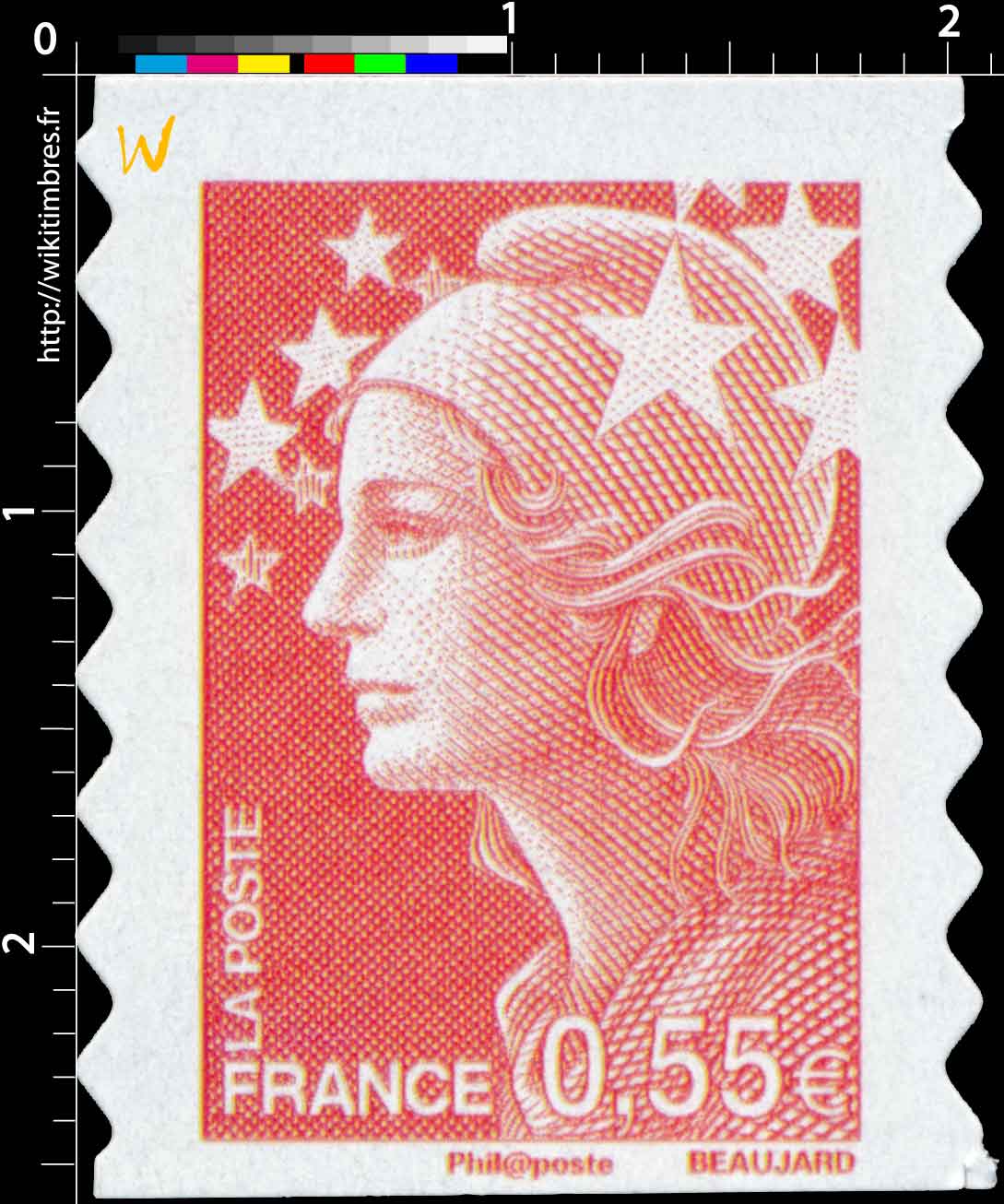 Sans légende particulière - type Marianne de Beaujard