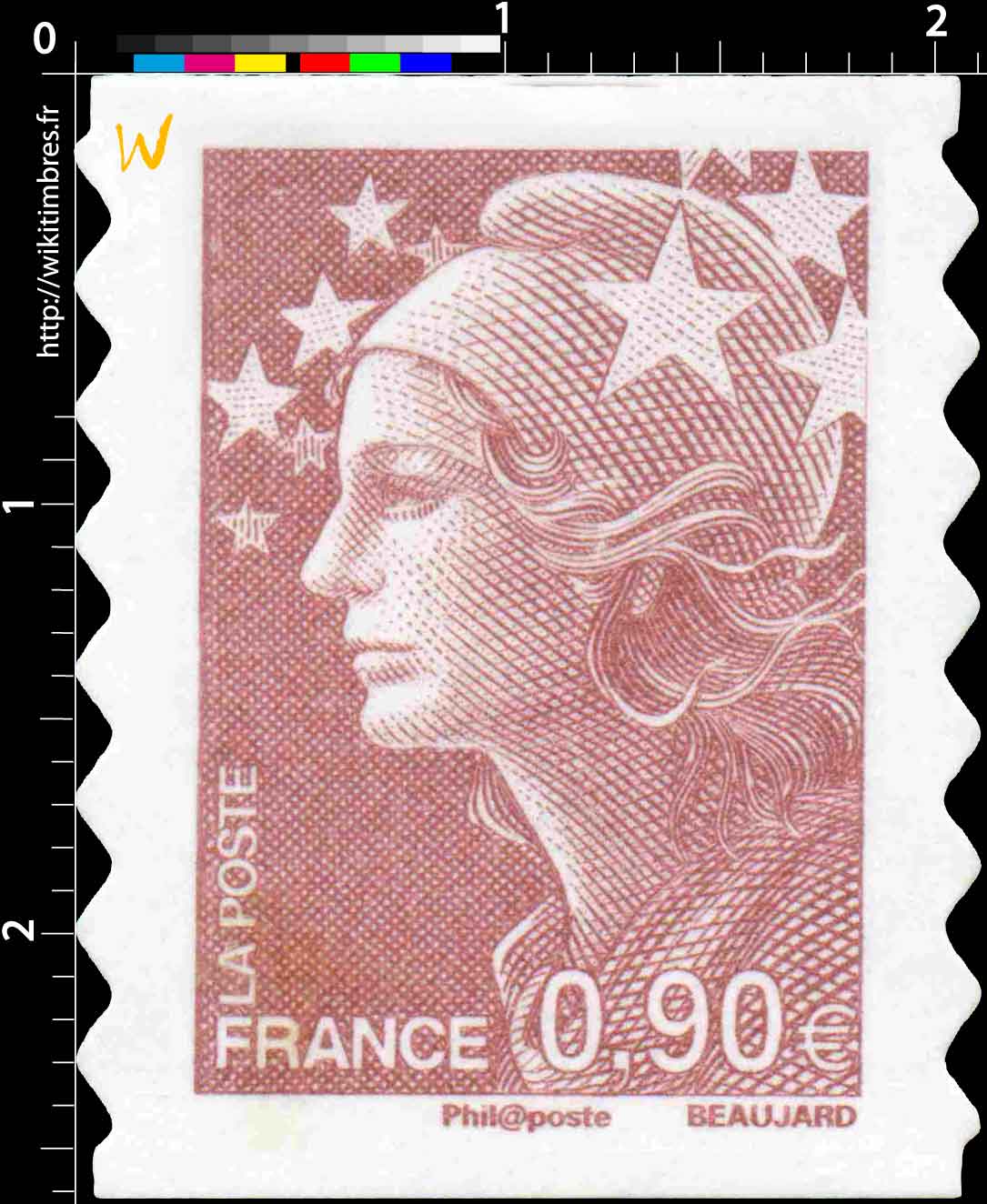 Sans légende particulière - type Marianne de Beaujard