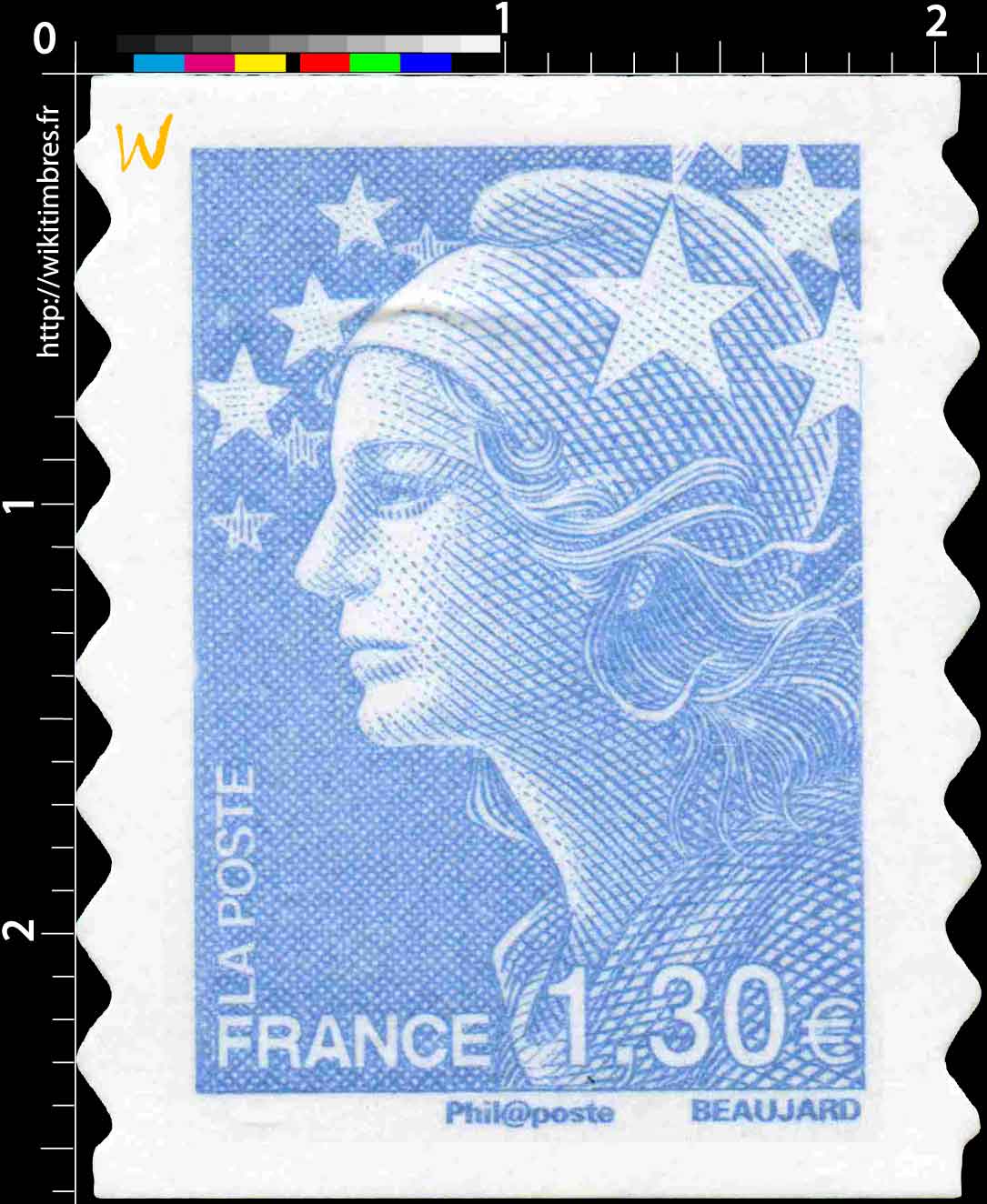 Sans légende particulière - type Marianne de Beaujard