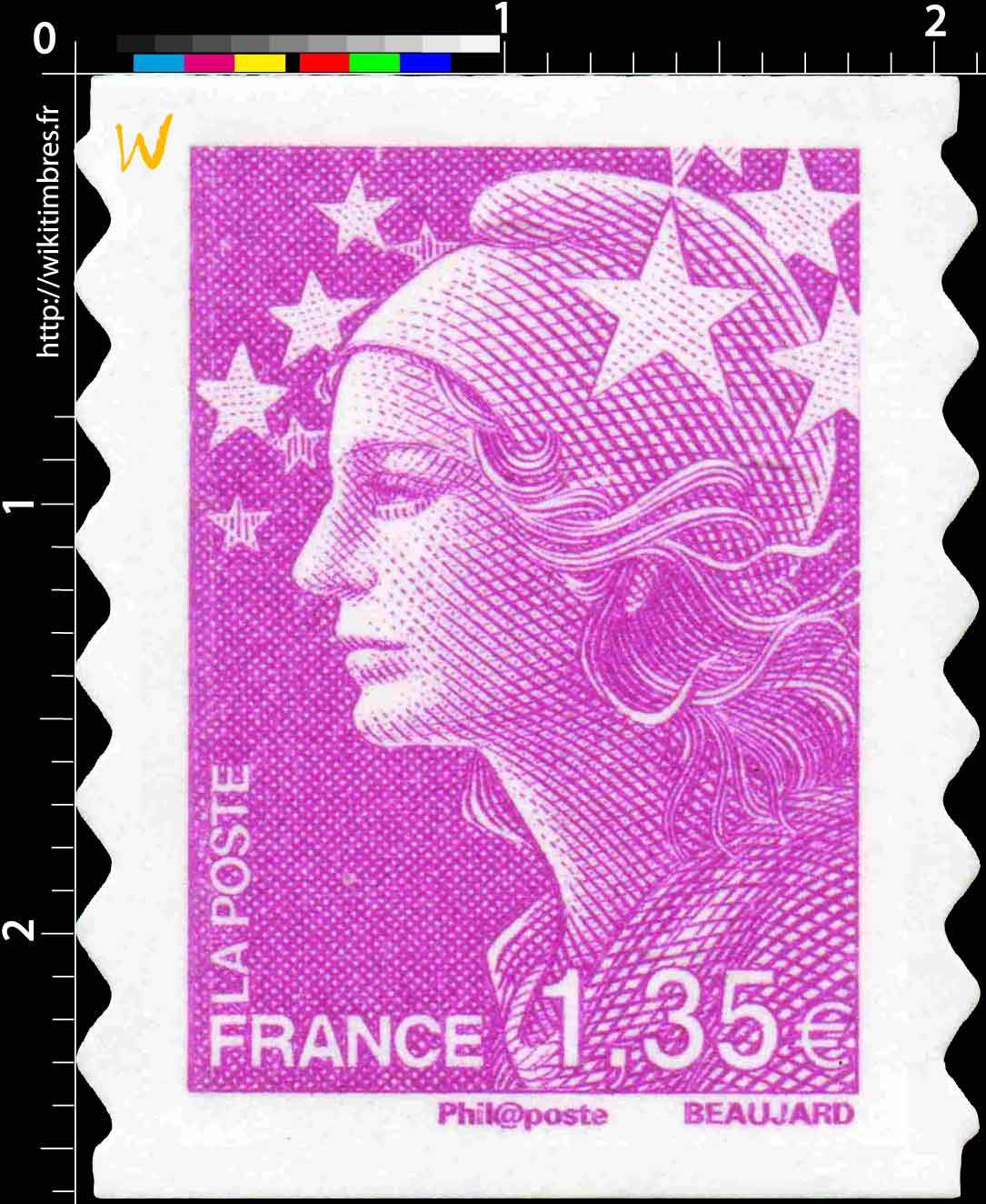 Sans légende particulière - type Marianne de Beaujard