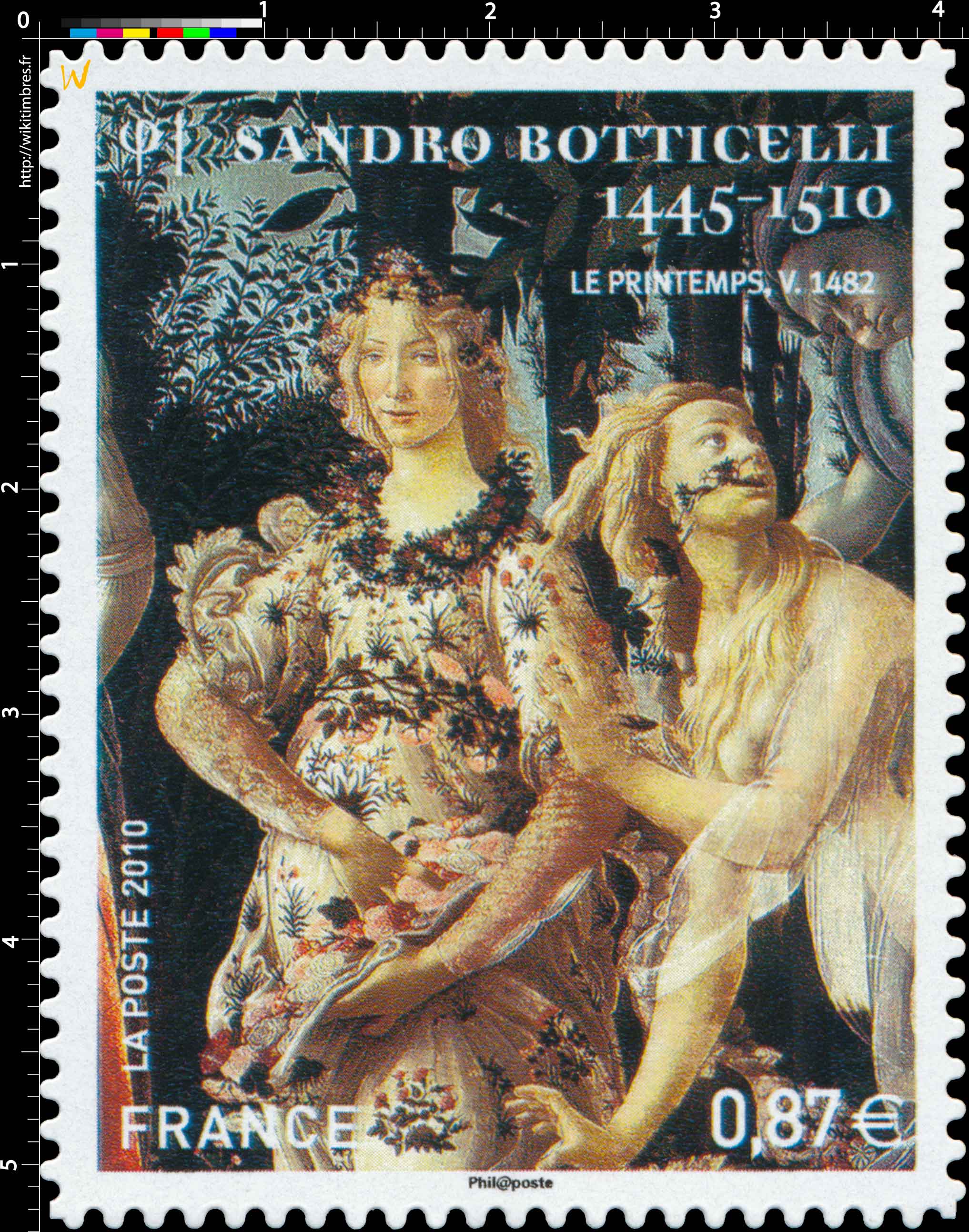 2010 Sandro Botticelli 1445 – 1510. Le Printemps, v. 1482