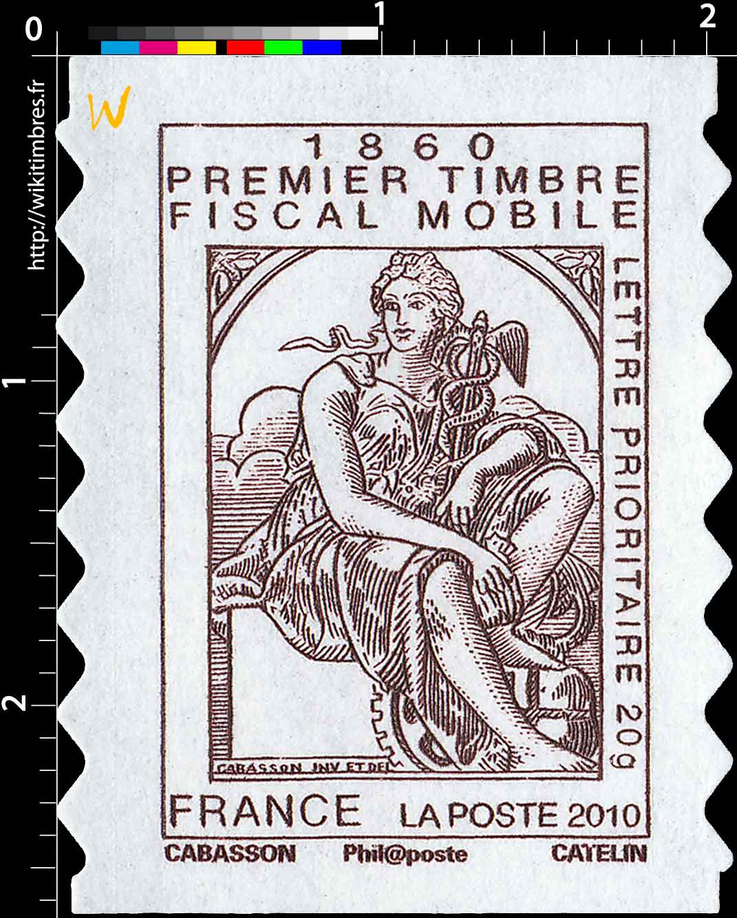 2010 PREMIER TIMBRE FISCAL MOBILE 1860