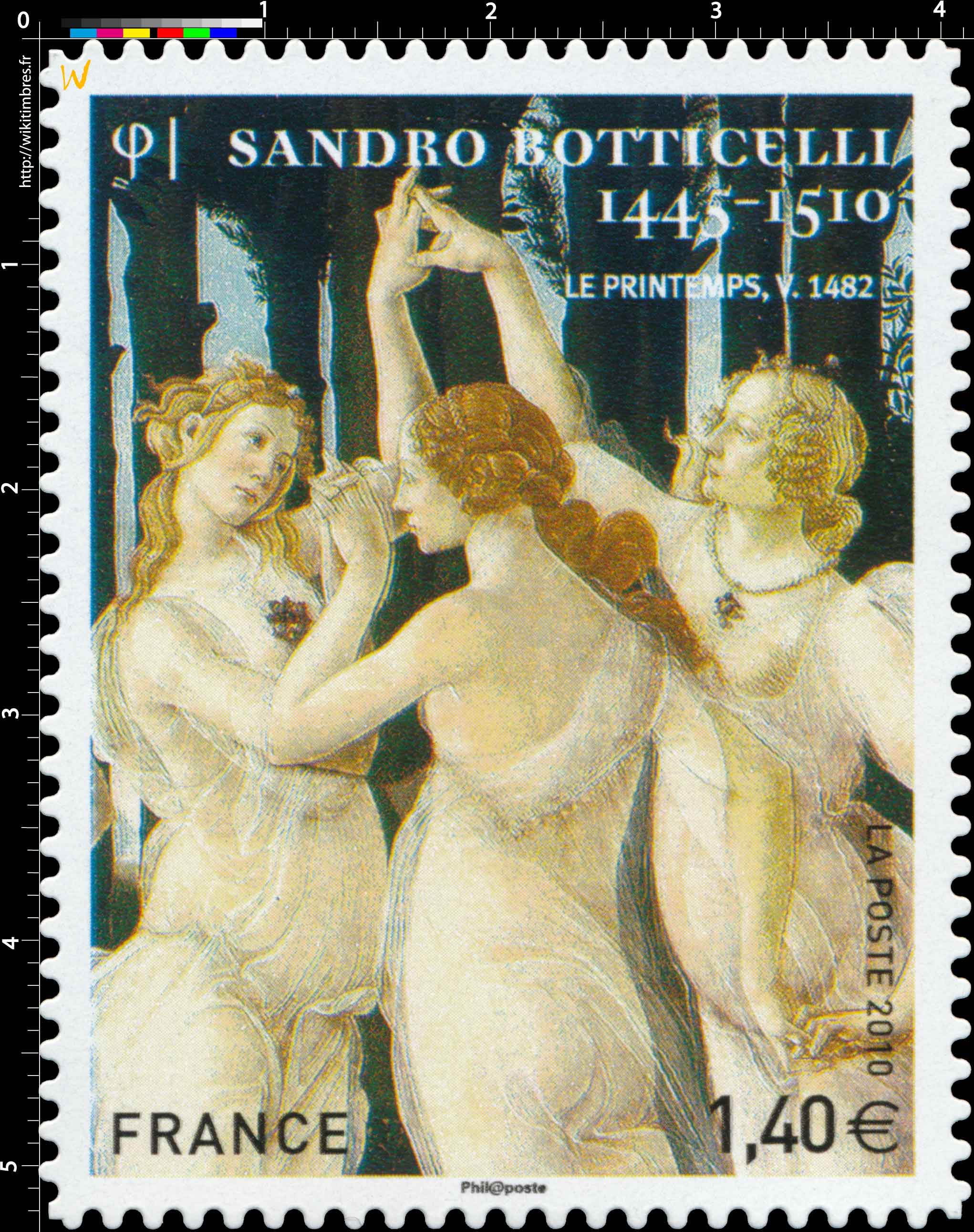 2010 Sandro Botticelli 1445 – 1510. Le Printemps, v. 1482