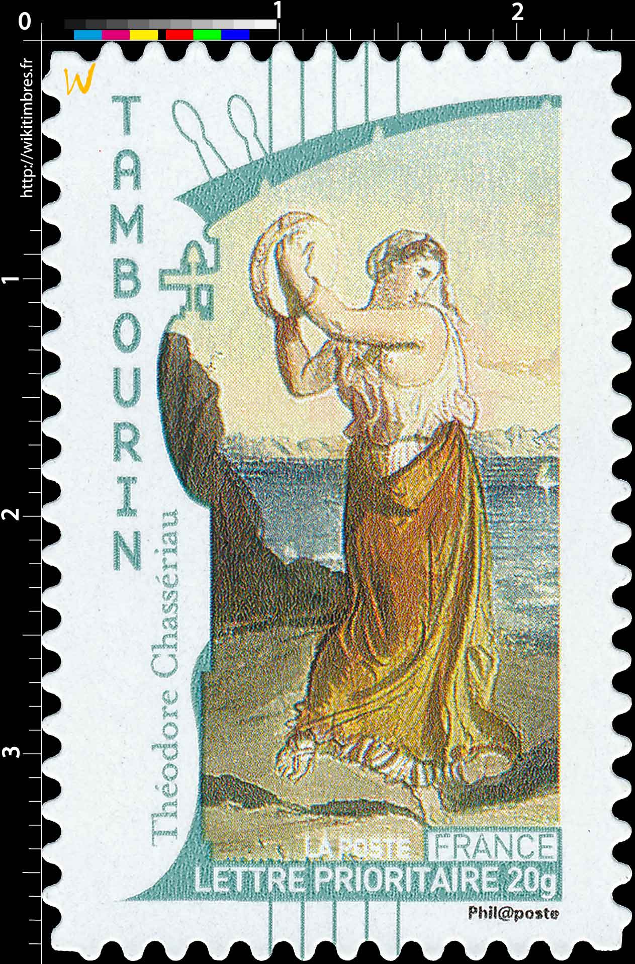 tambourin Théodore Chassériau