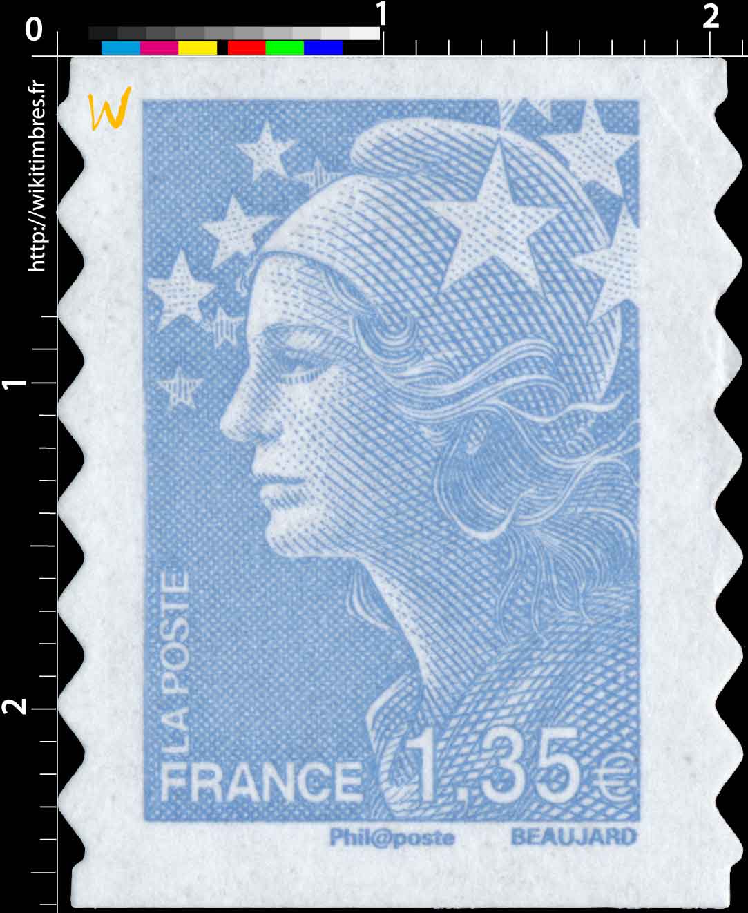 Sans légende particulière - type Marianne de Beaujard