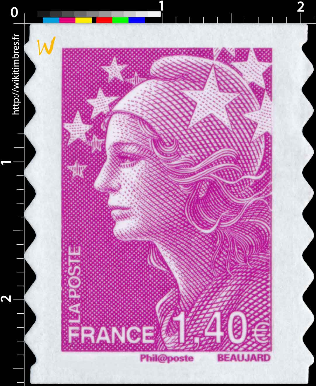 Sans légende particulière - type Marianne de Beaujard