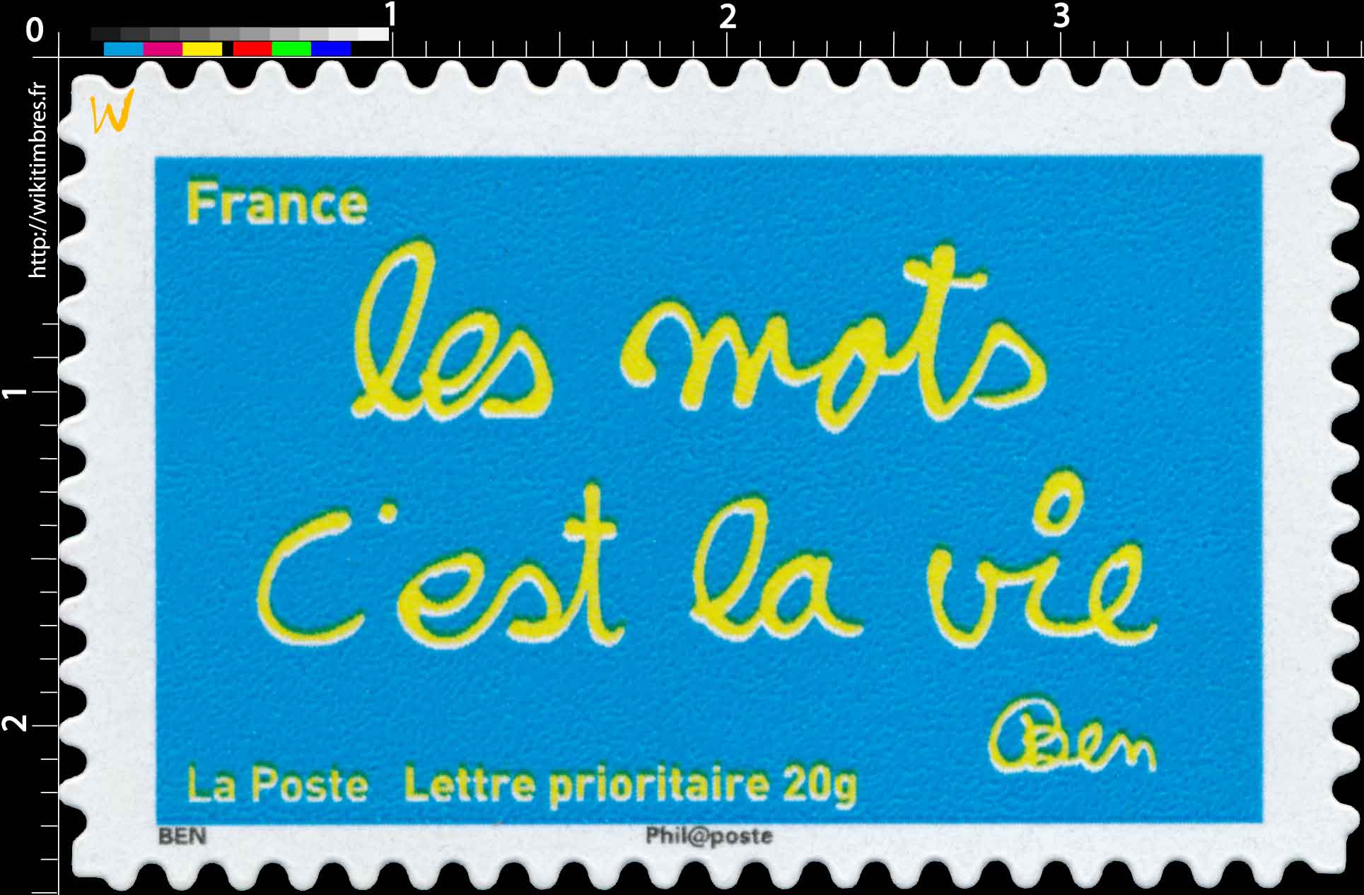 les mots c'est la vie