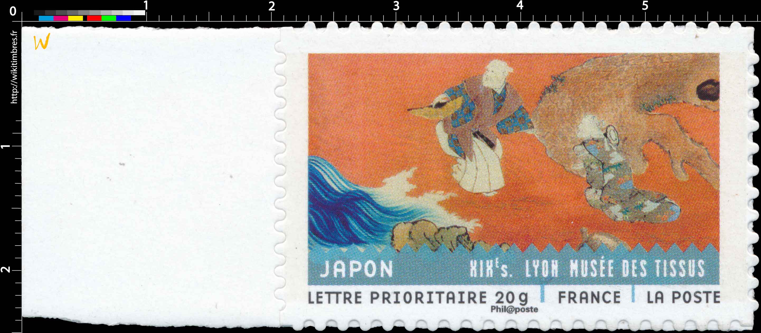 JAPON XIXe s. LYON MUSÉE DES TISSUS