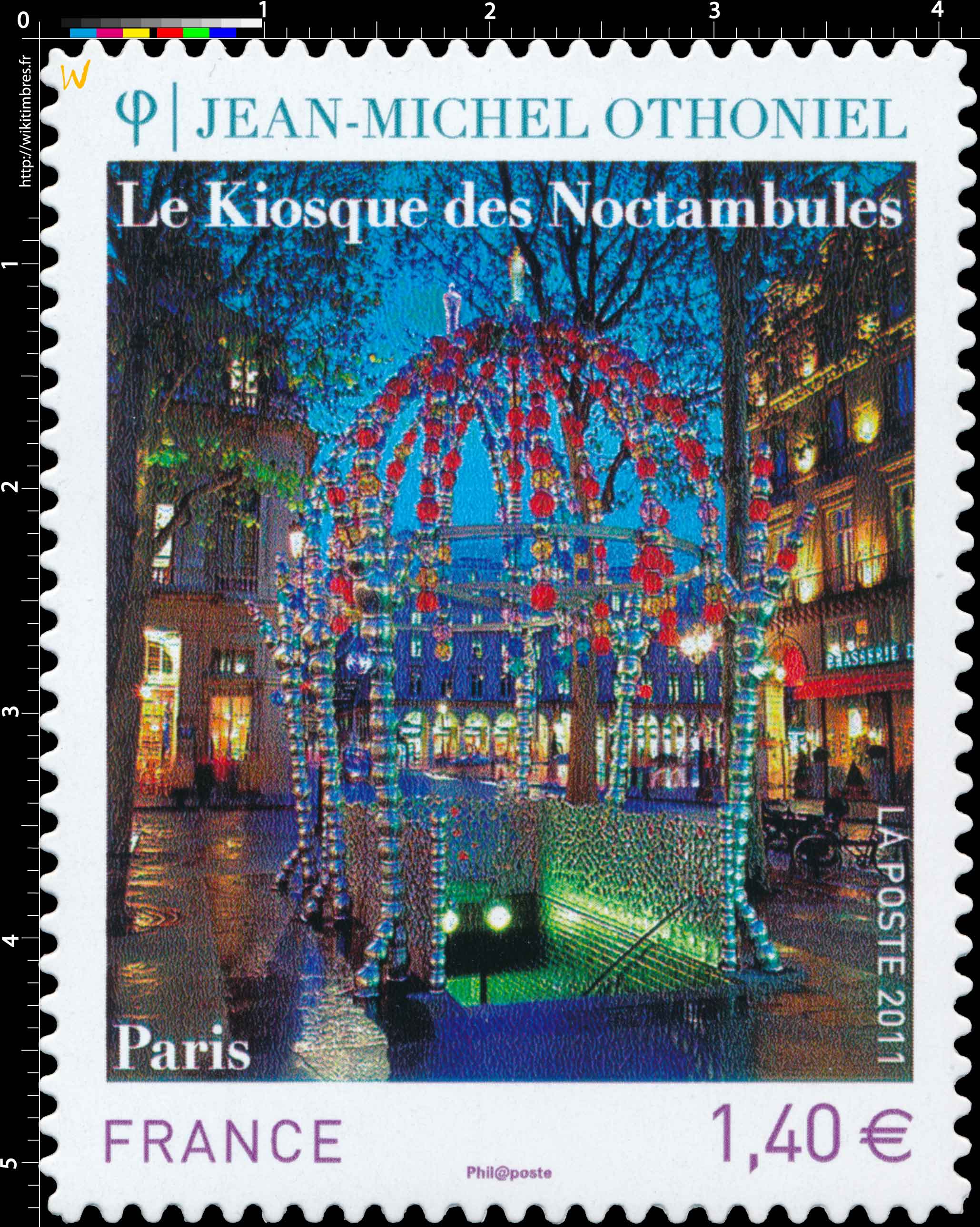 2011 Jean-Michel Othoniel Le Kiosque des Noctambules Paris