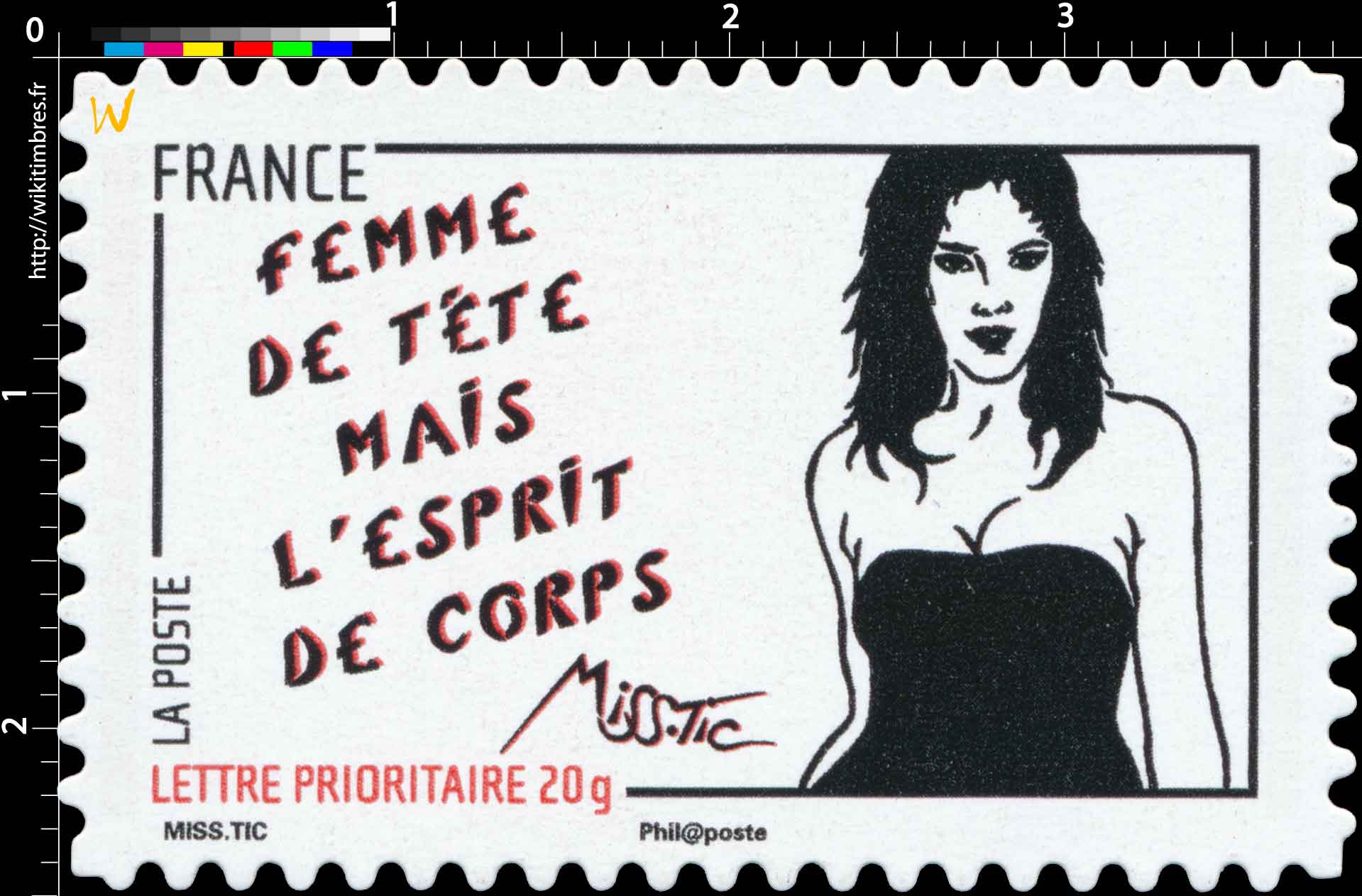 Femme de tête mais l'esprit de corps Miss.Tic
