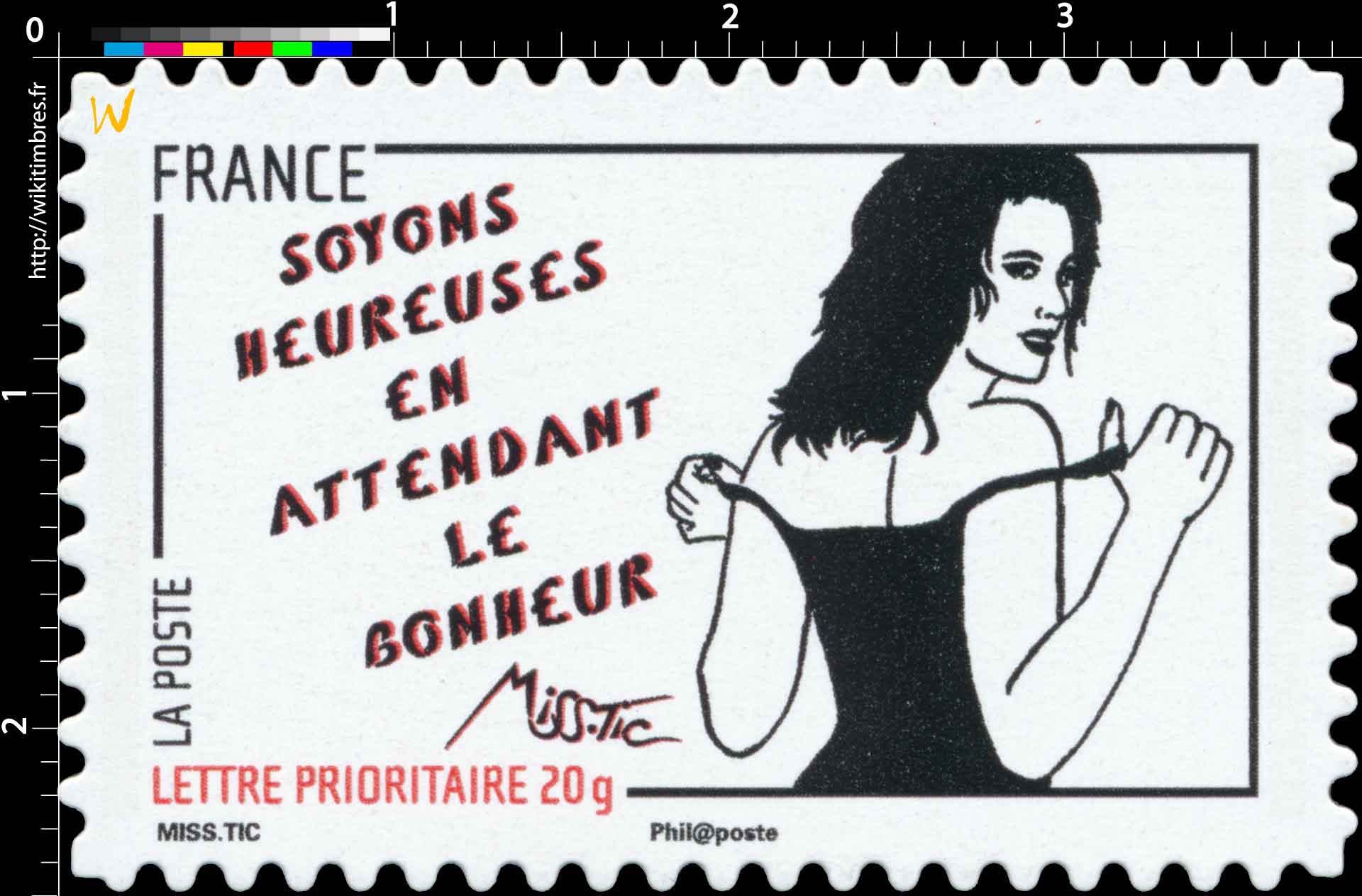 Soyons heureuses en attendant le bonheur Miss.Tic