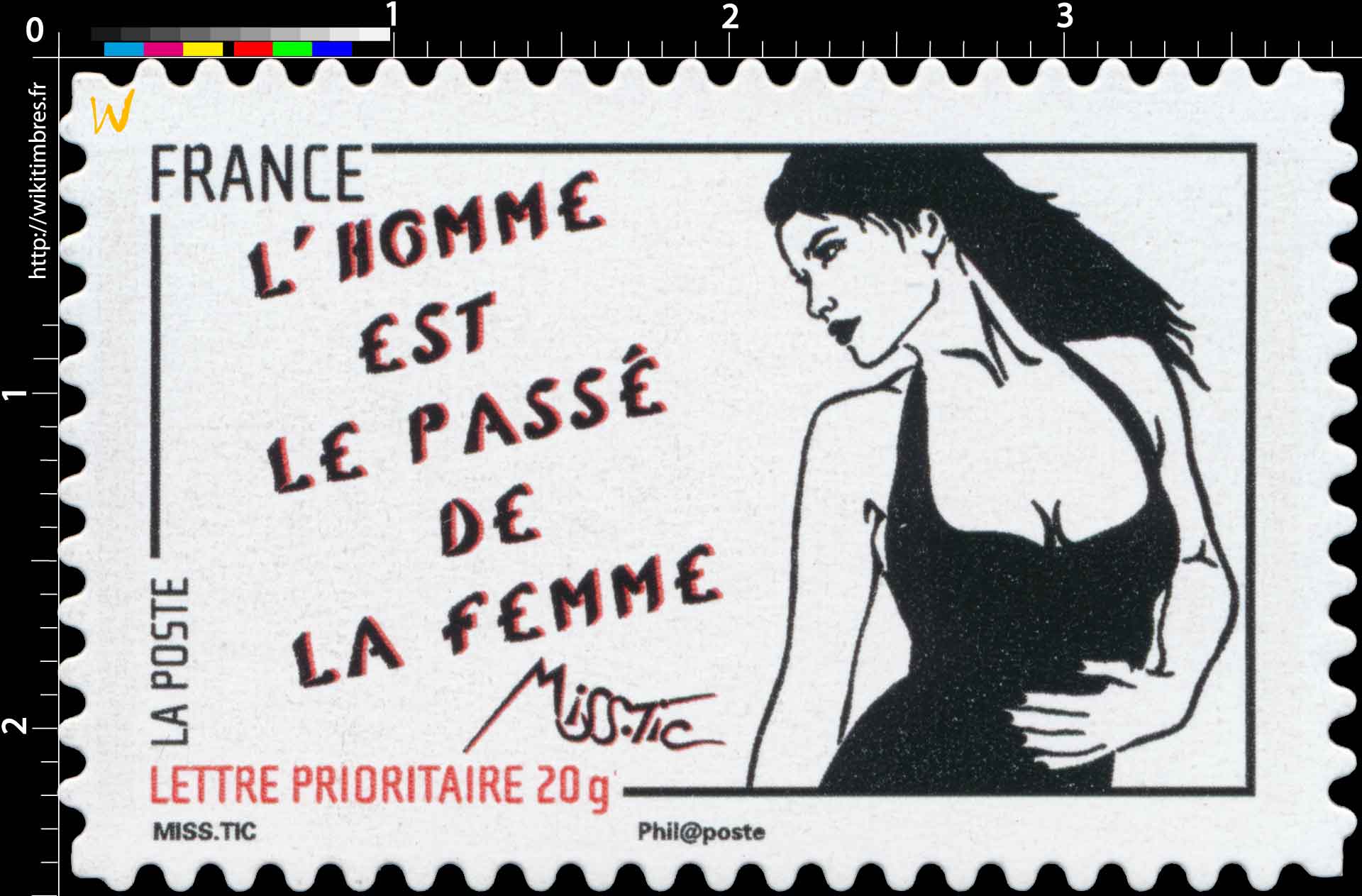 L'homme est le passé de la femme Miss.Tic