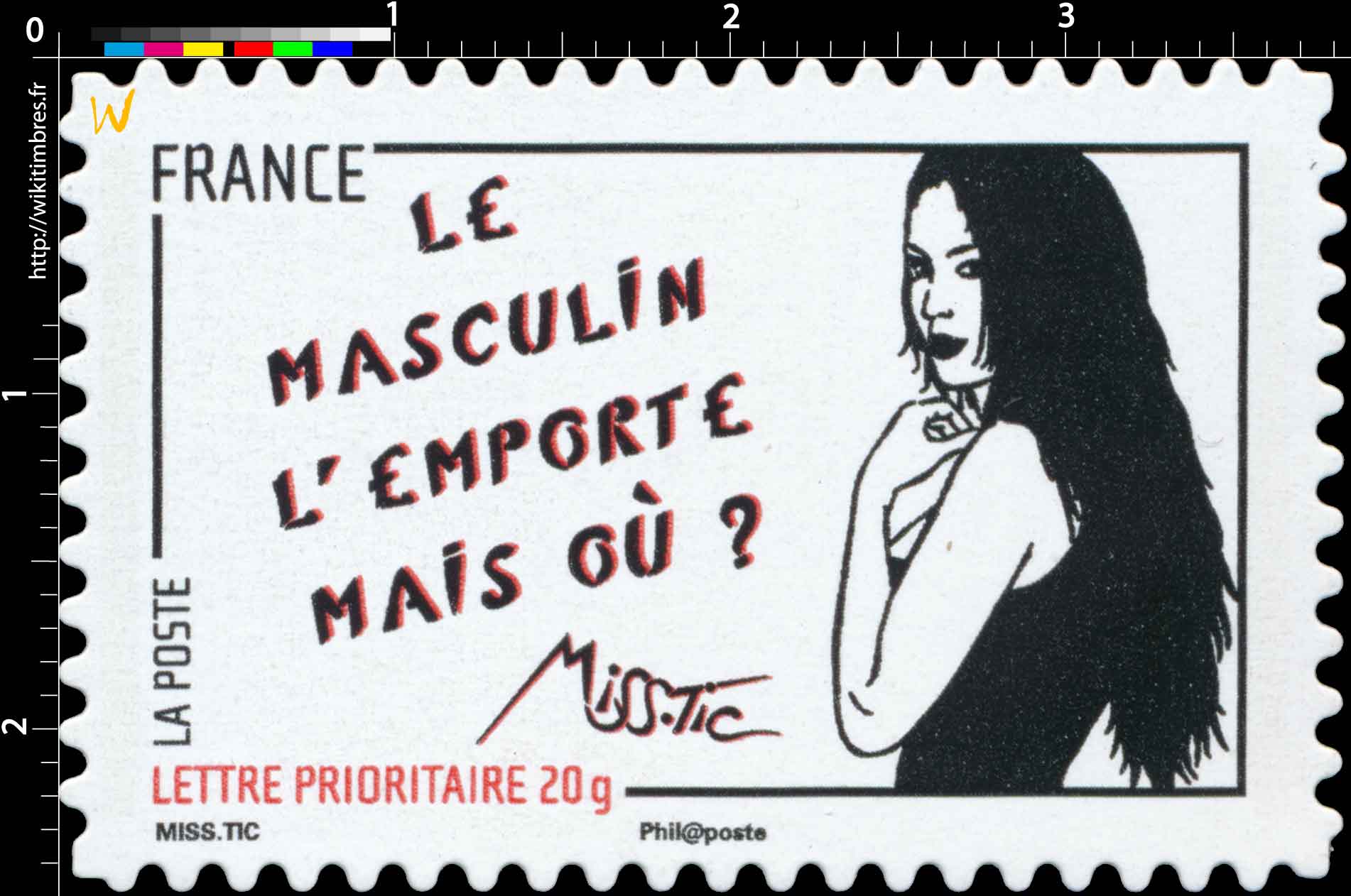 Le masculin l'emporte mais où ? Miss.Tic