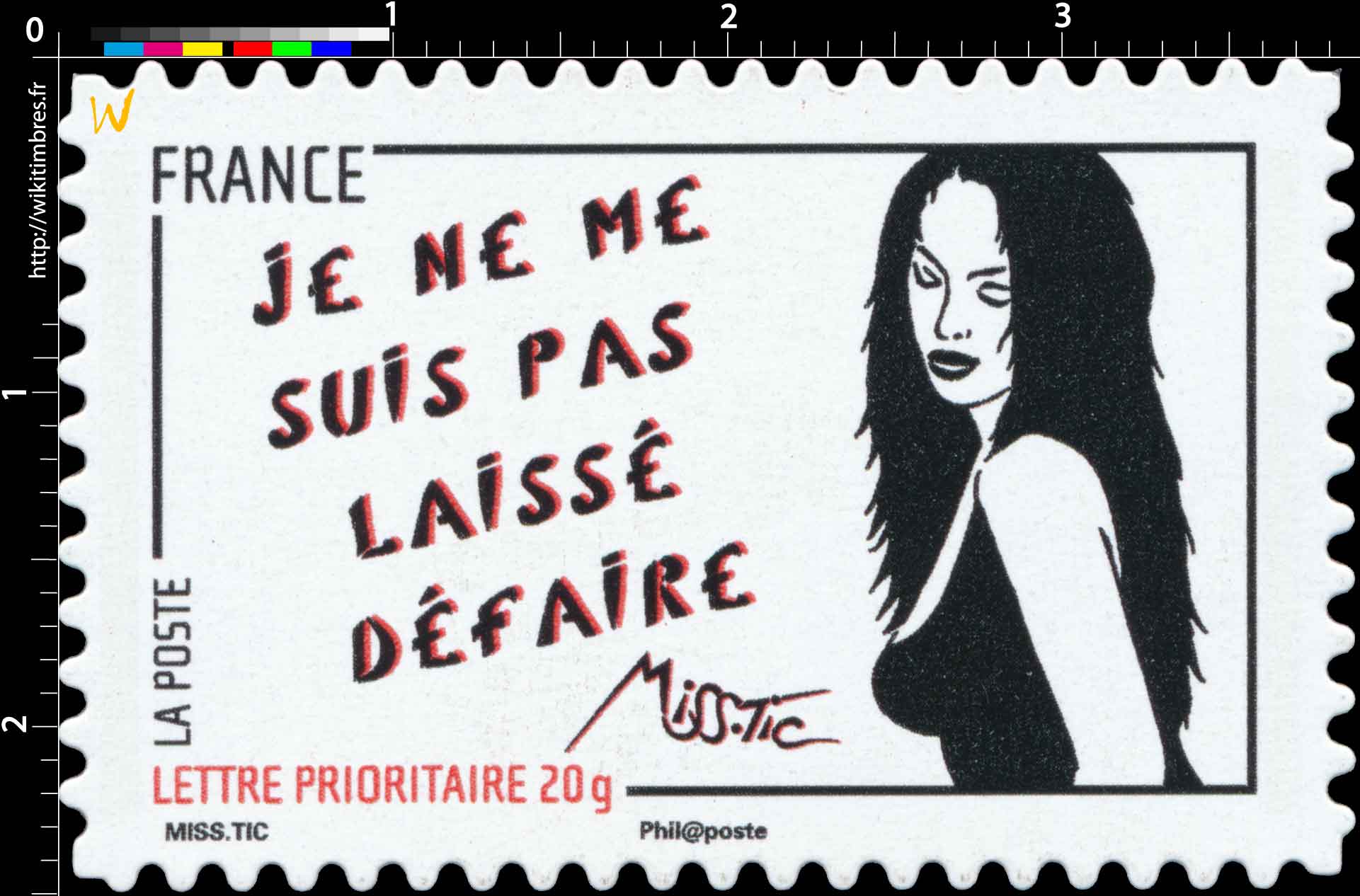 Je ne me suis pas laissé défaire Miss.Tic