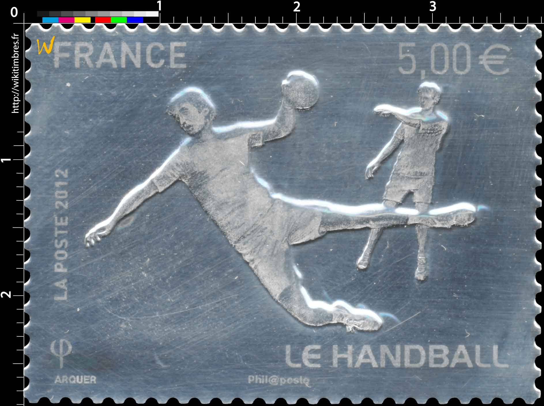 2012 Le HANDBALL en argent