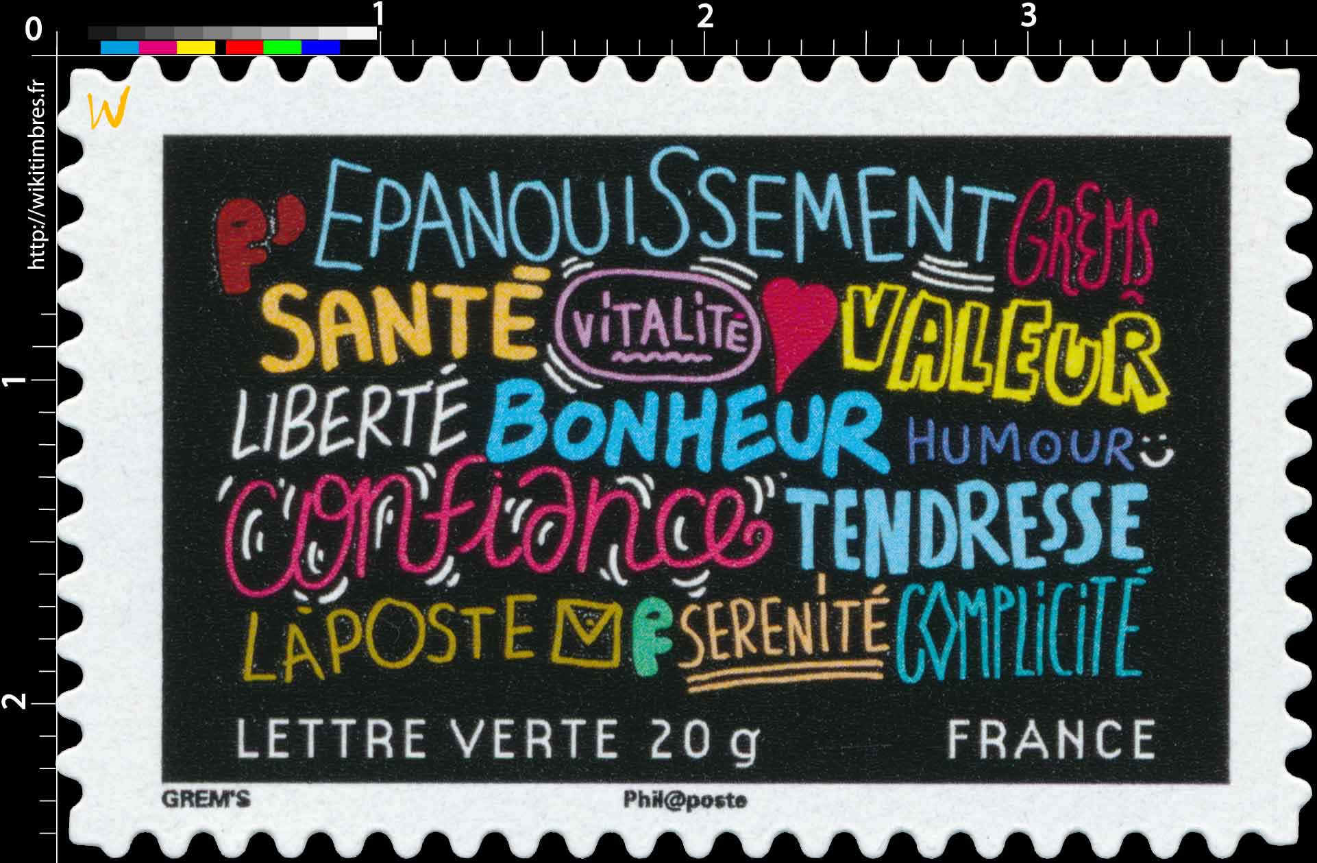 épanouissement santé vitalité valeur  liberté bonheur humour confiance tendresse la poste sérénité complicité