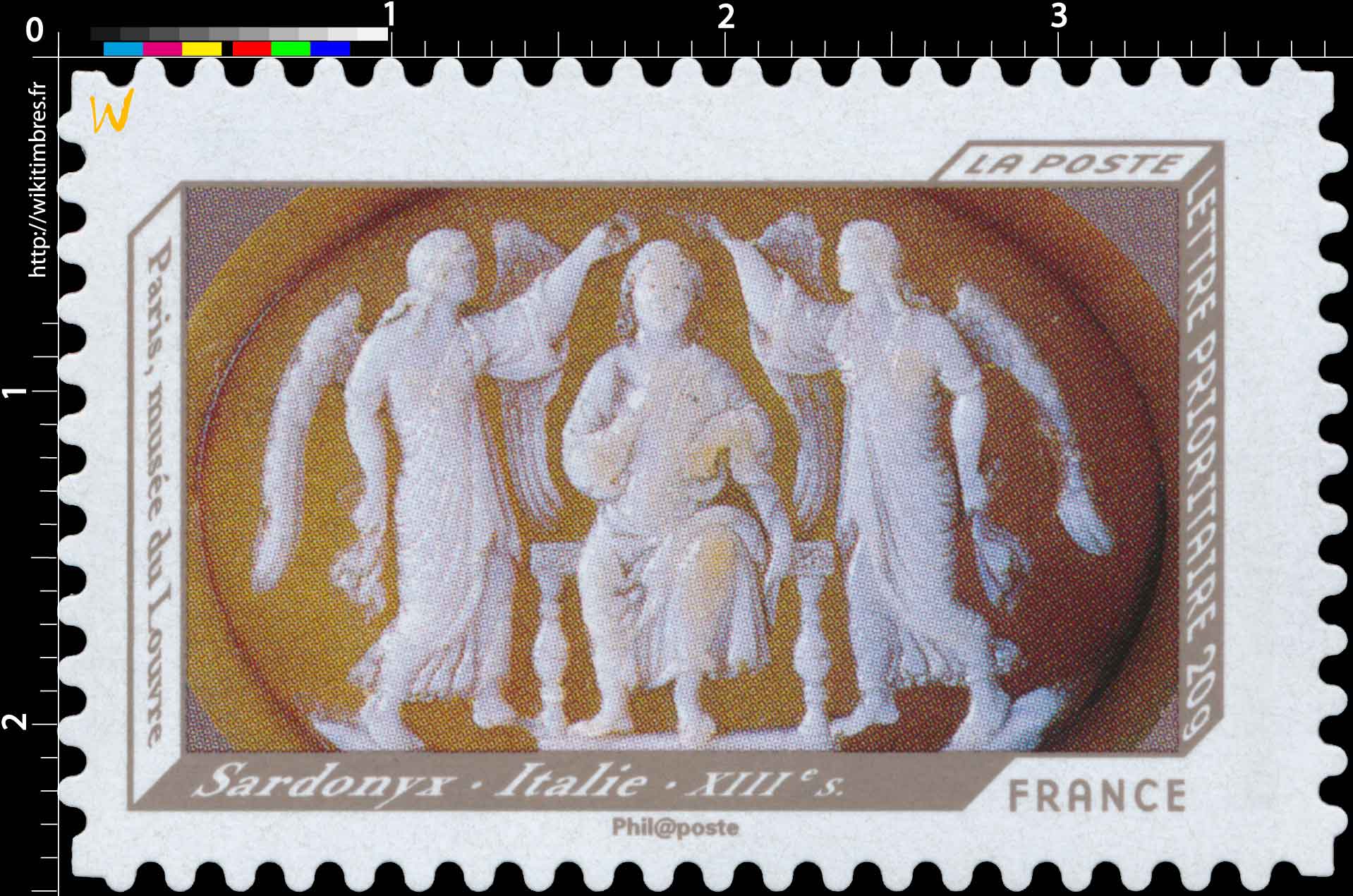 Sardonyx . Italie . XIIIe s. Paris musée du Louvre