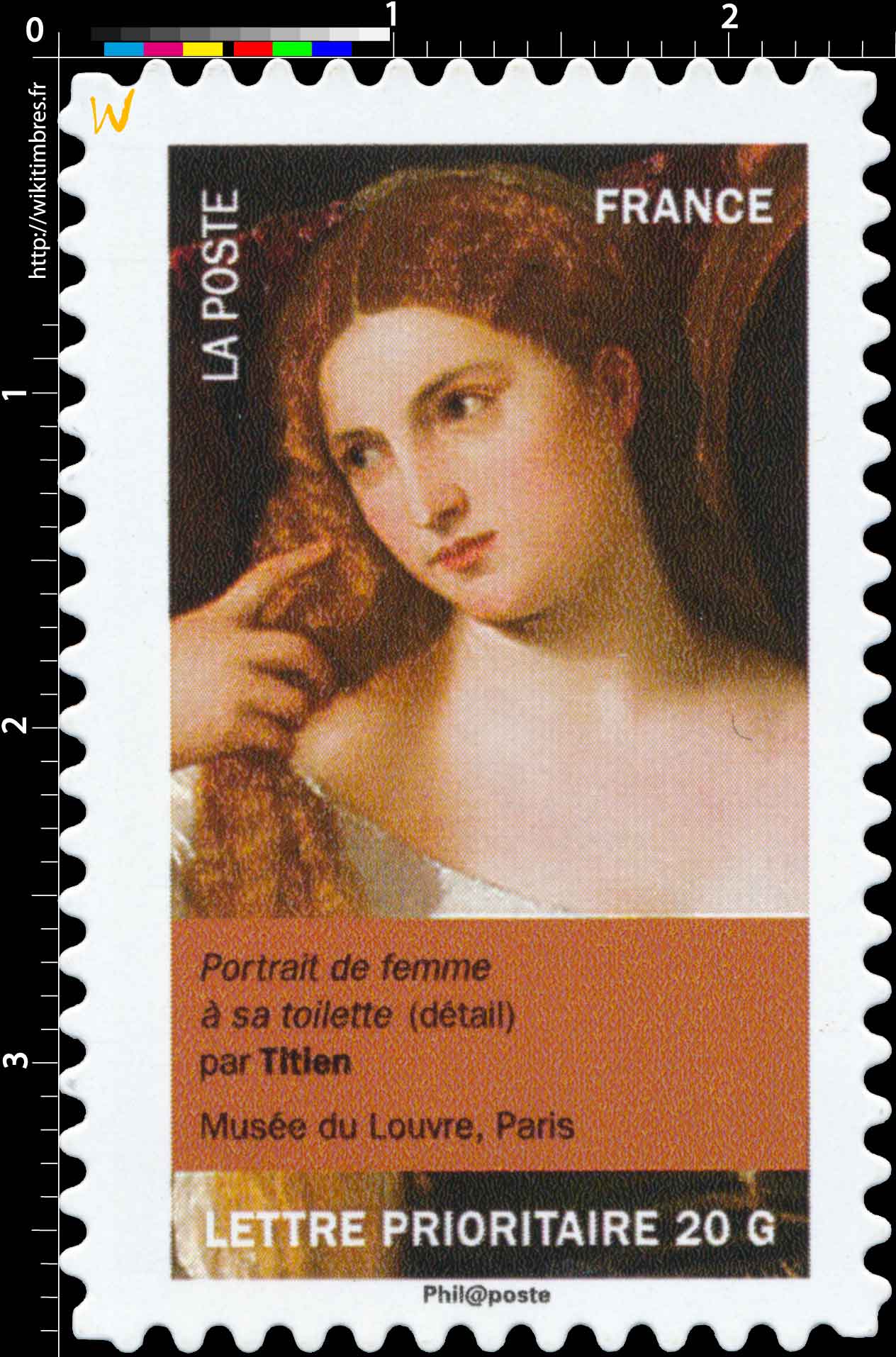 portrait de femme à sa toilette (détail) par Titien, musée du Louvre, Paris