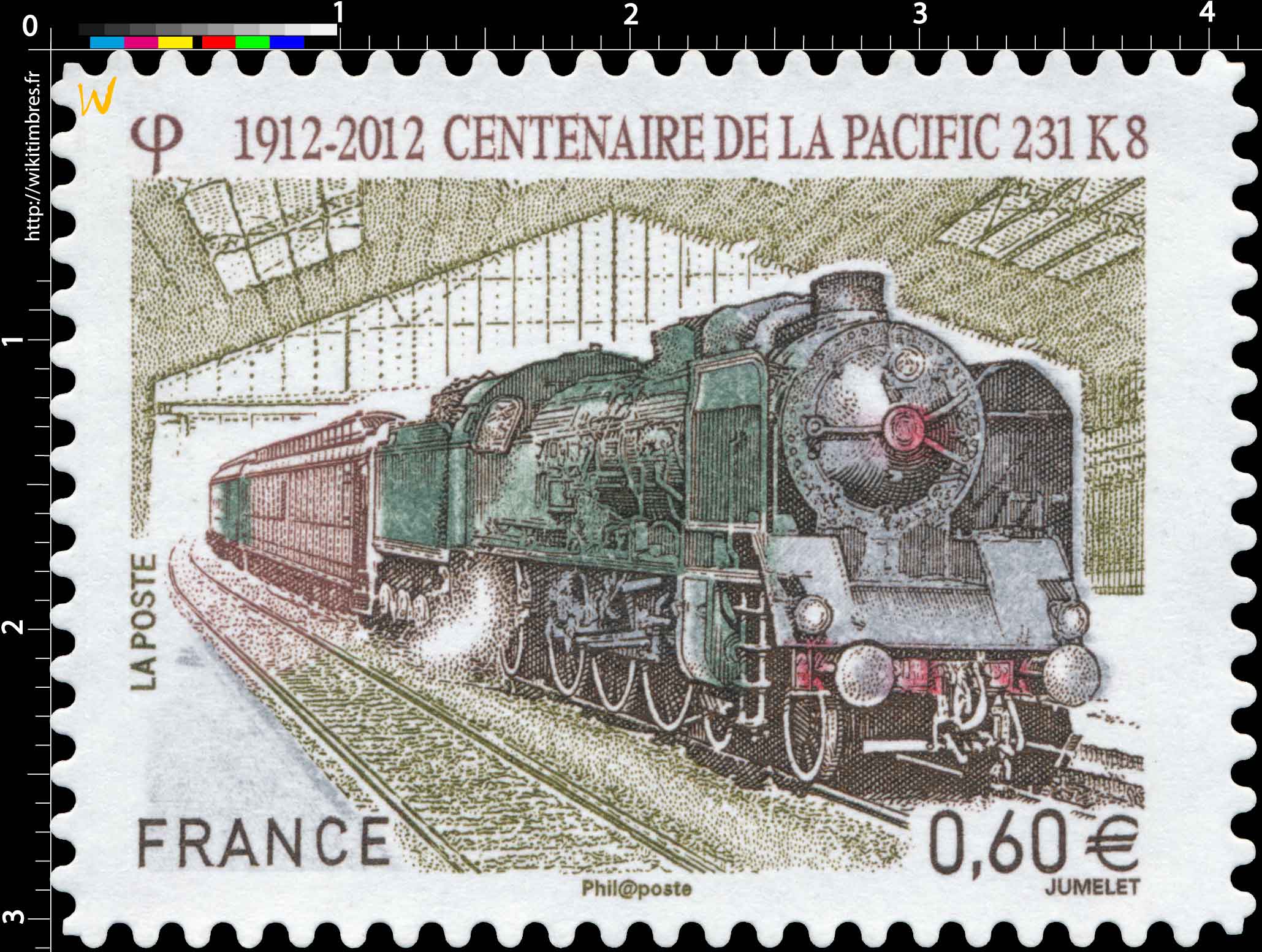 1912–2012 Centenaire DE LA PACIFIC 231 K 8