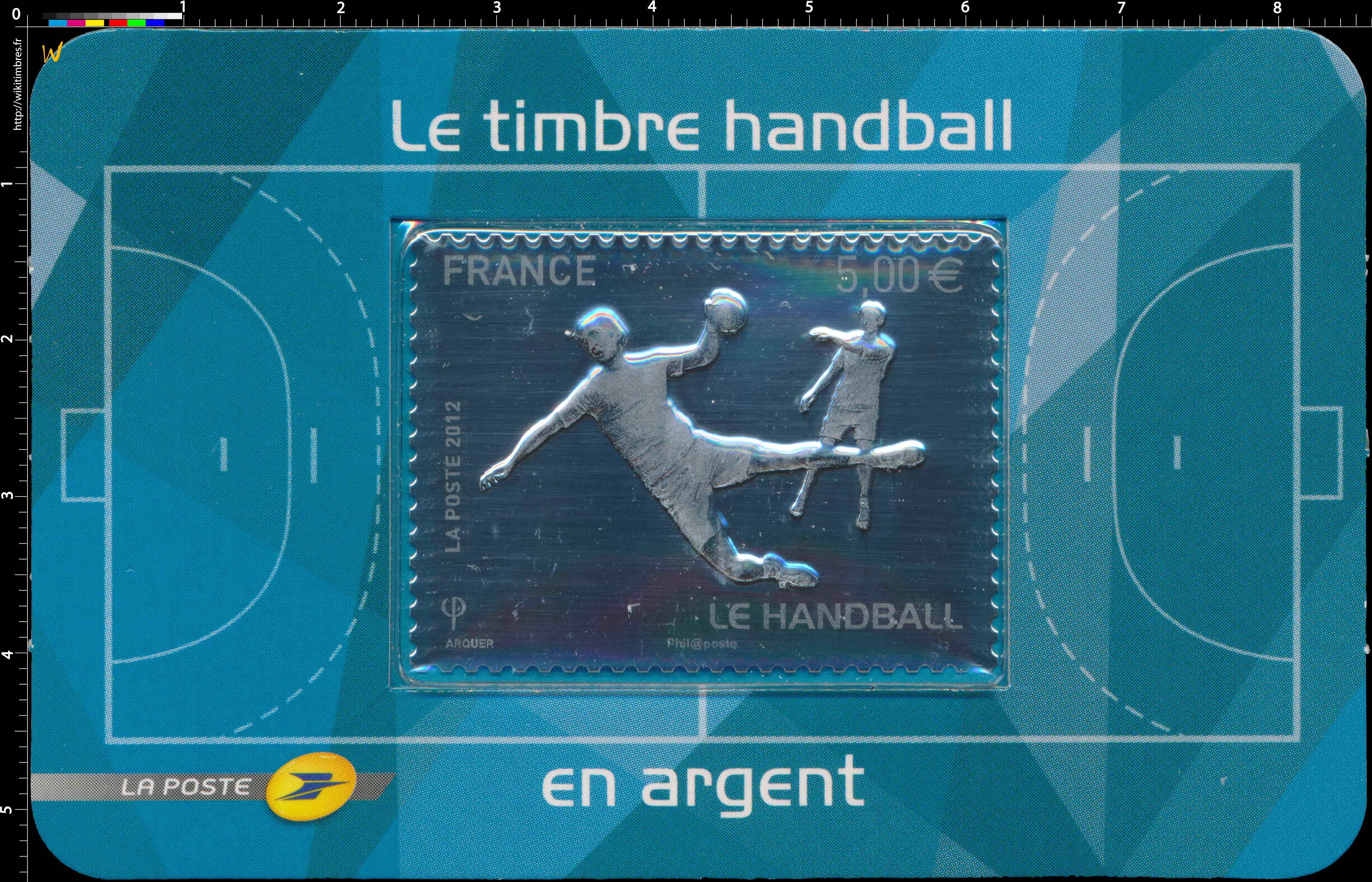 2012 Le HANDBALL en argent