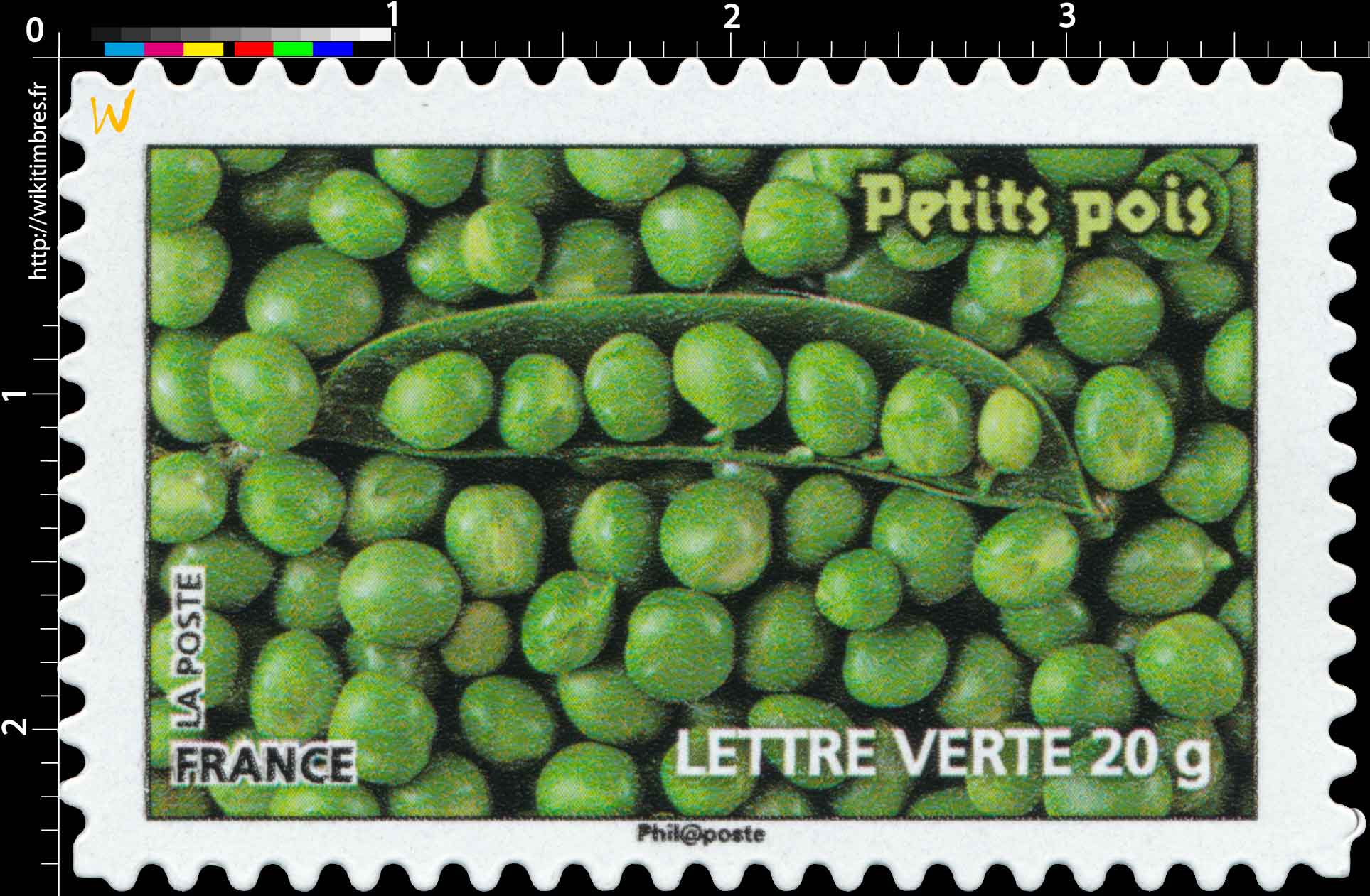 Le timbre vert