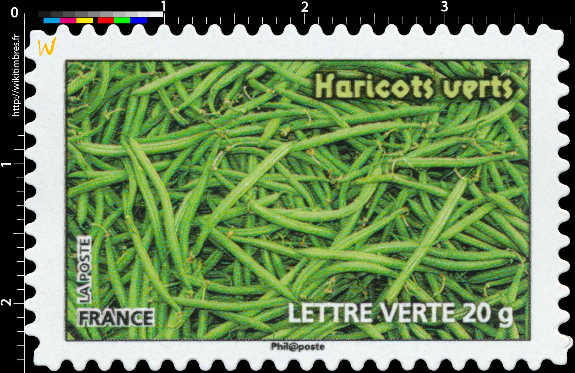Le timbre vert