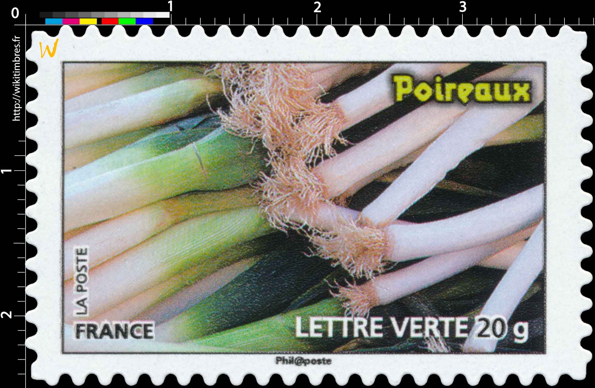 Le timbre vert
