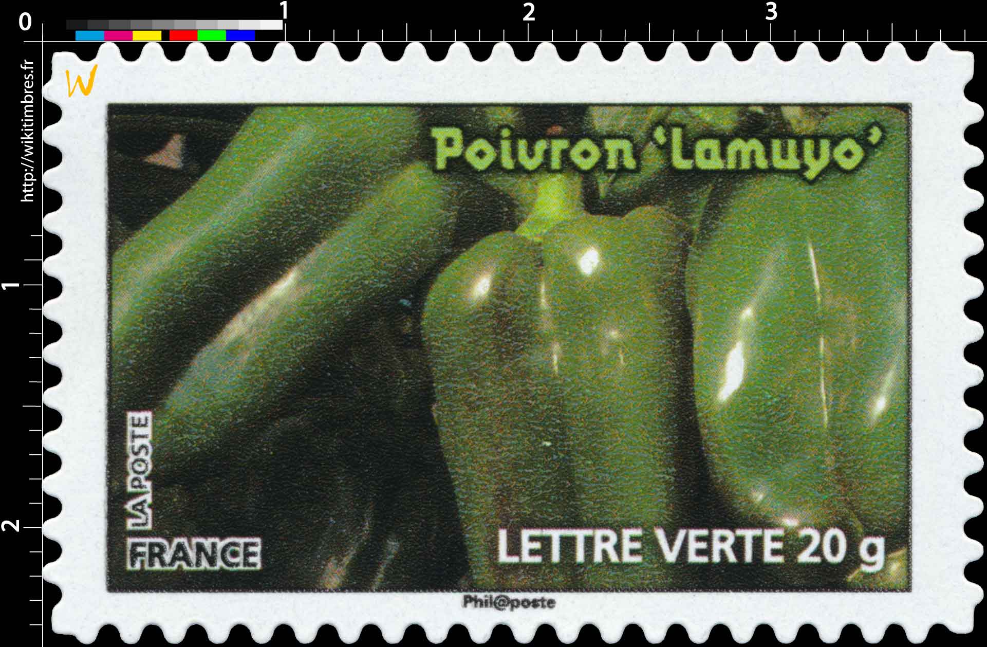 Le timbre vert