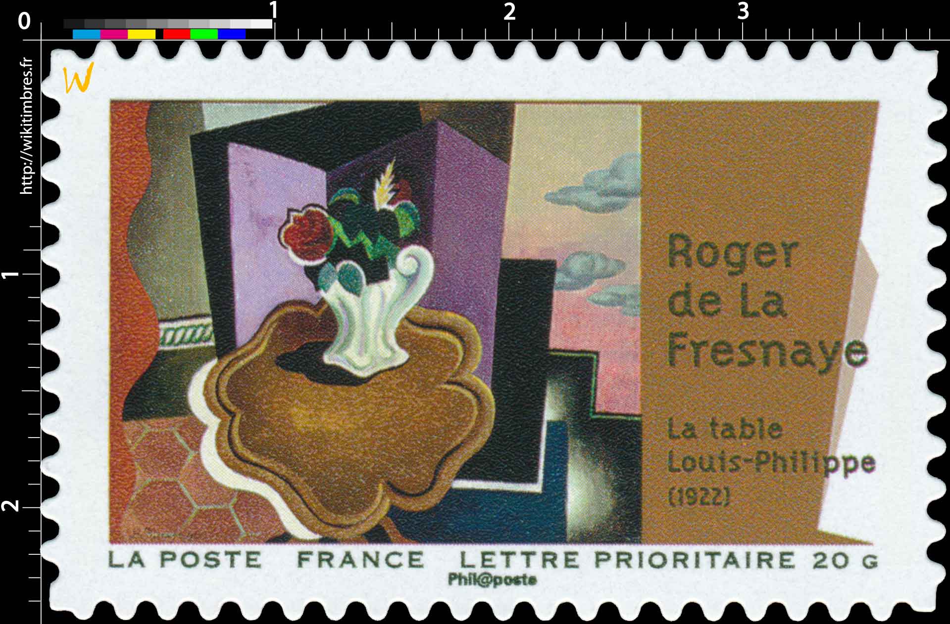 Roger de la Fresnaye. La table Louis-Philippe (1922)