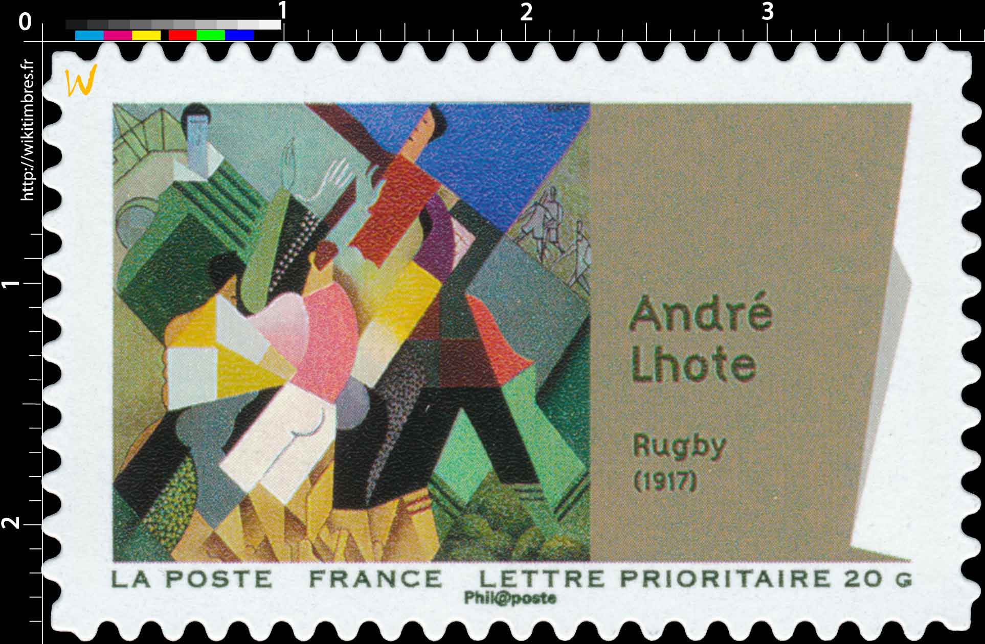 André Lhote Rugby (1917)