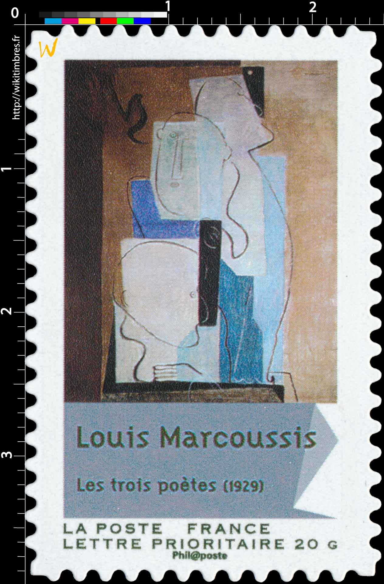 Louis Marcoussis Les trois poètes (1929)