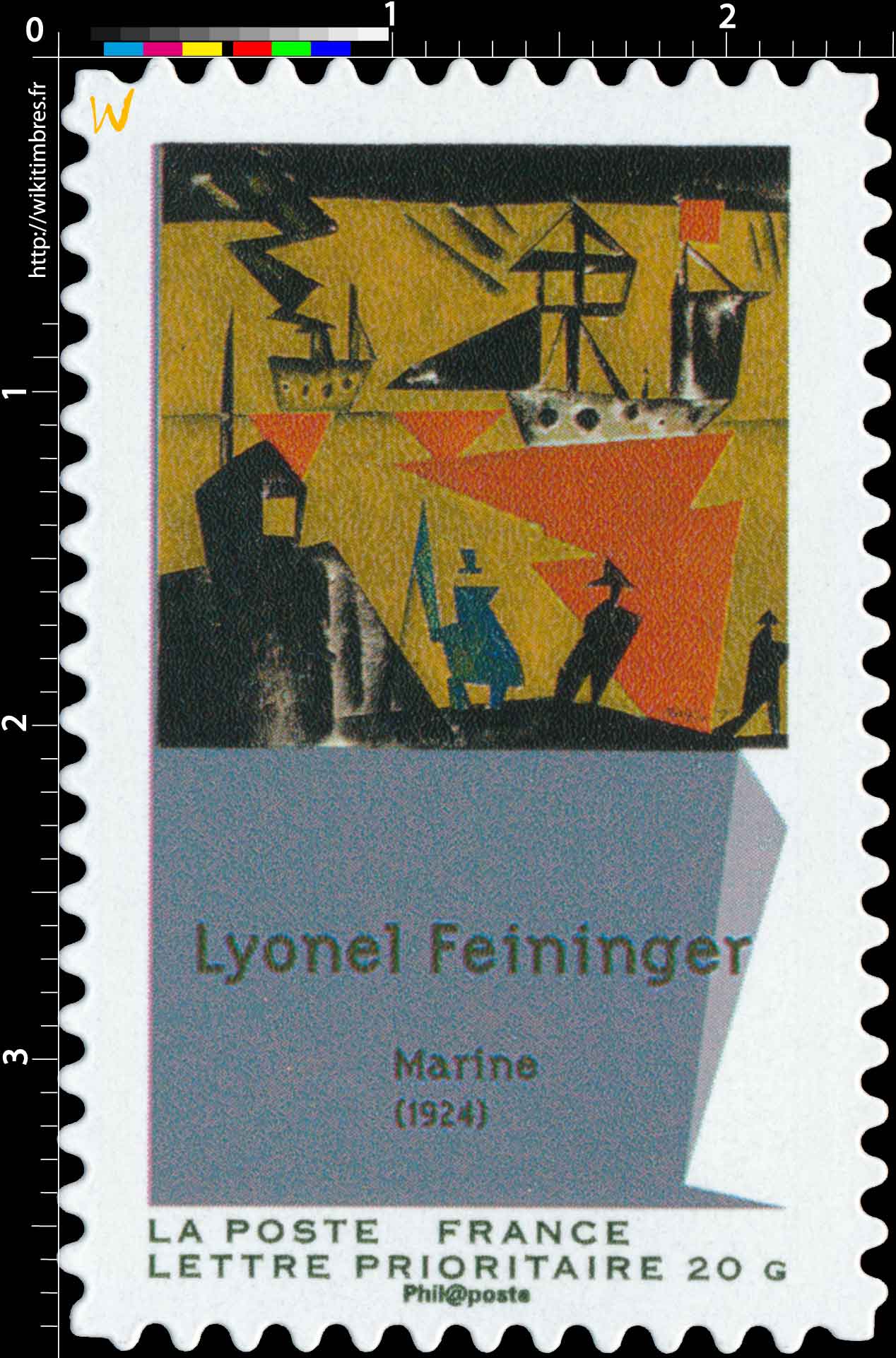 Lyonel Feininger Marine (1924)