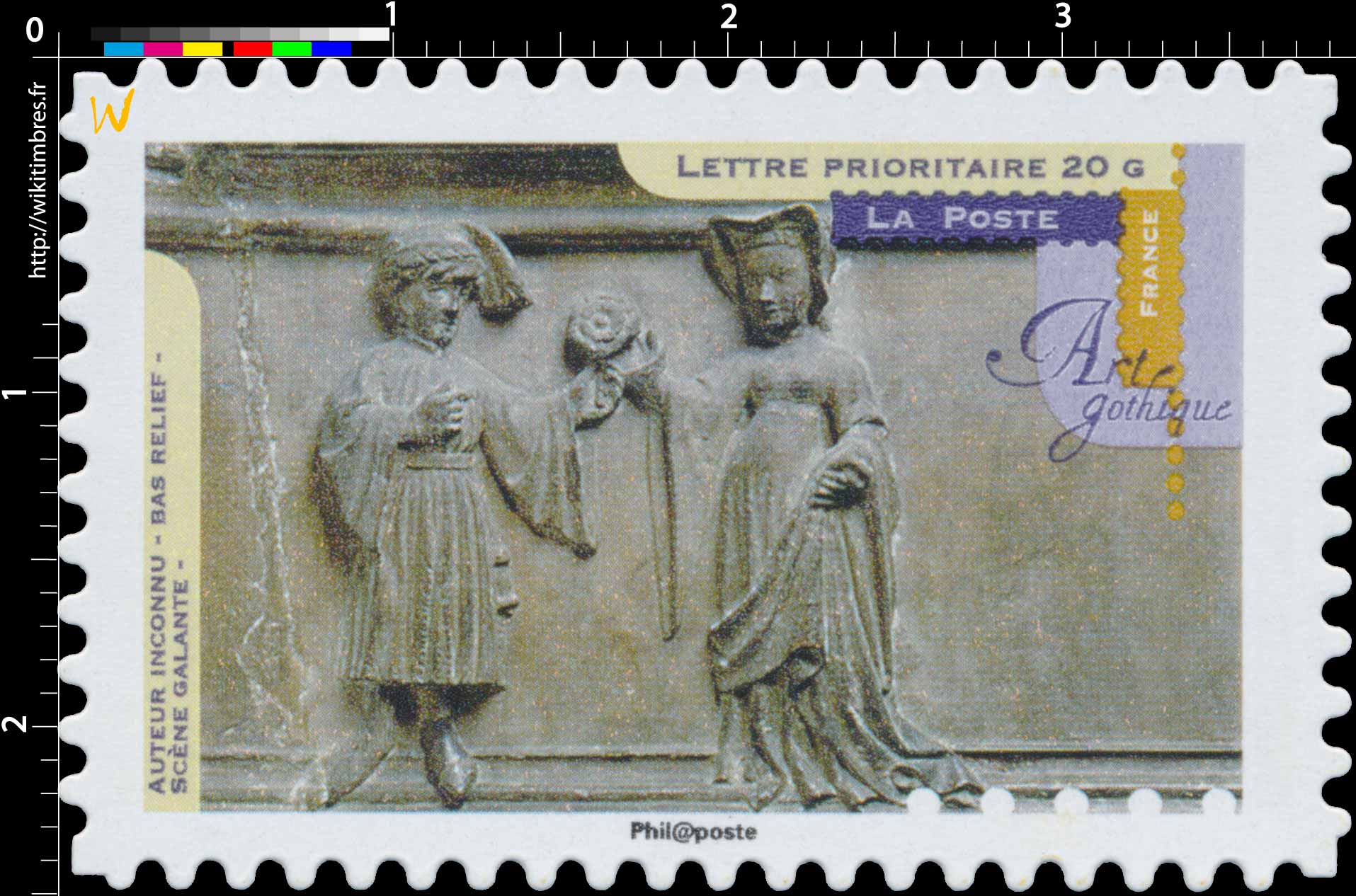 2013 Art Gothique. Bas-relief – Scène galante