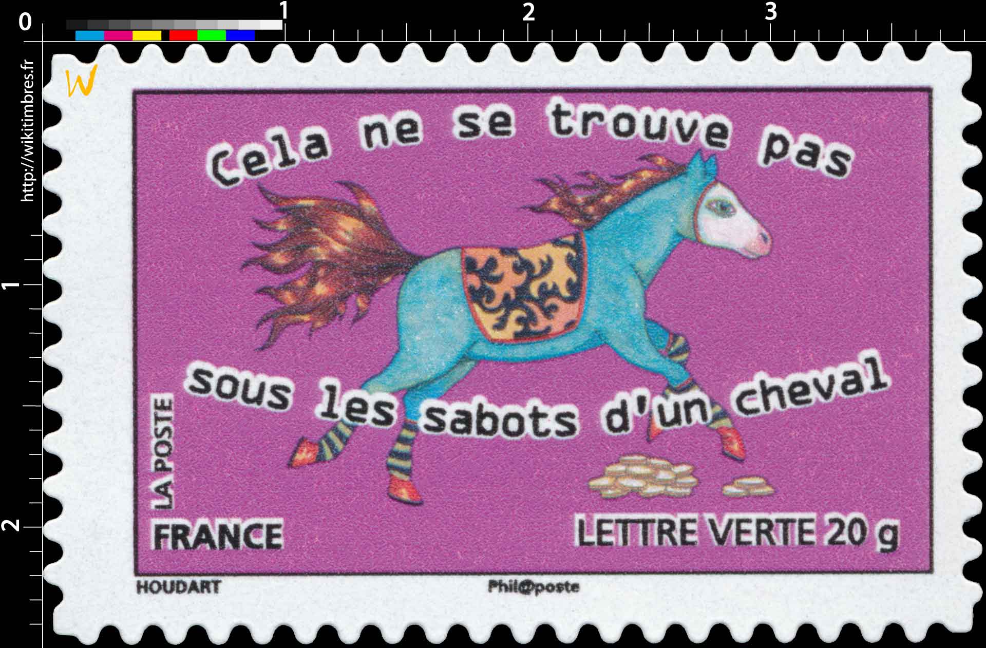  cela ne se trouve pas sous les sabots d'un cheval