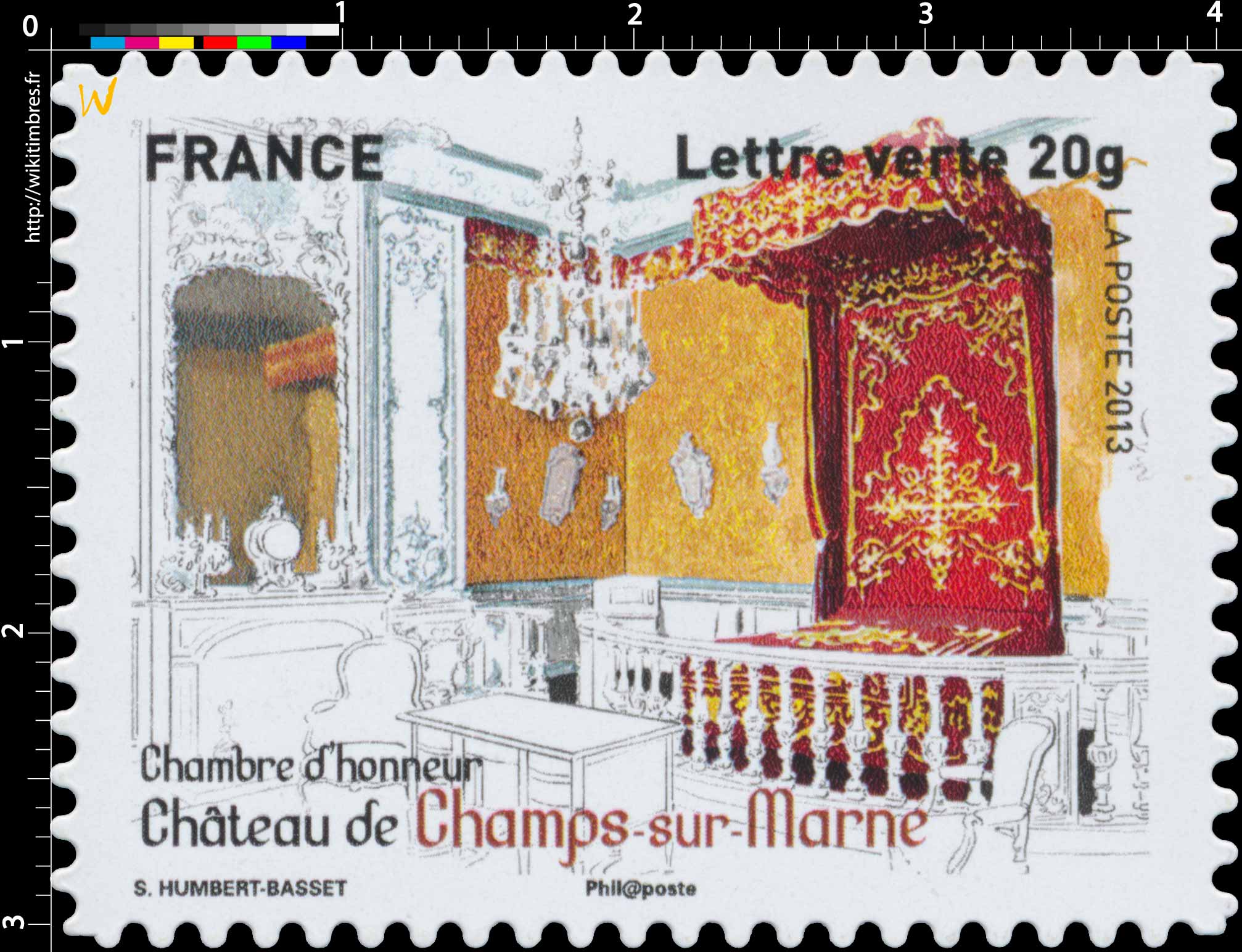 2013 chambre d'honneur Château de Champs-sur-Marne