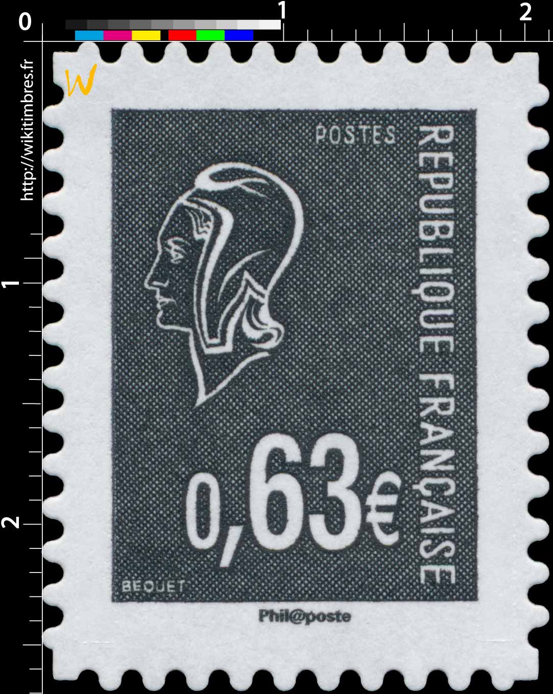 Sans légende particulière - type Marianne de Béquet 