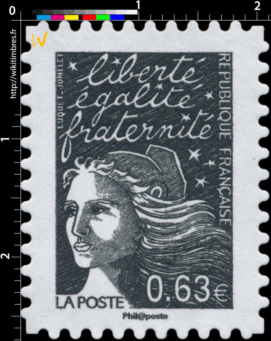 Sans légende particulière - type Marianne de Luquet 