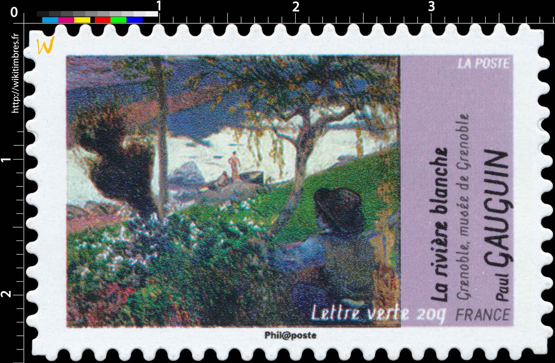 La rivière blanche Grenoble, musée de Grenoble Paul Gauguin