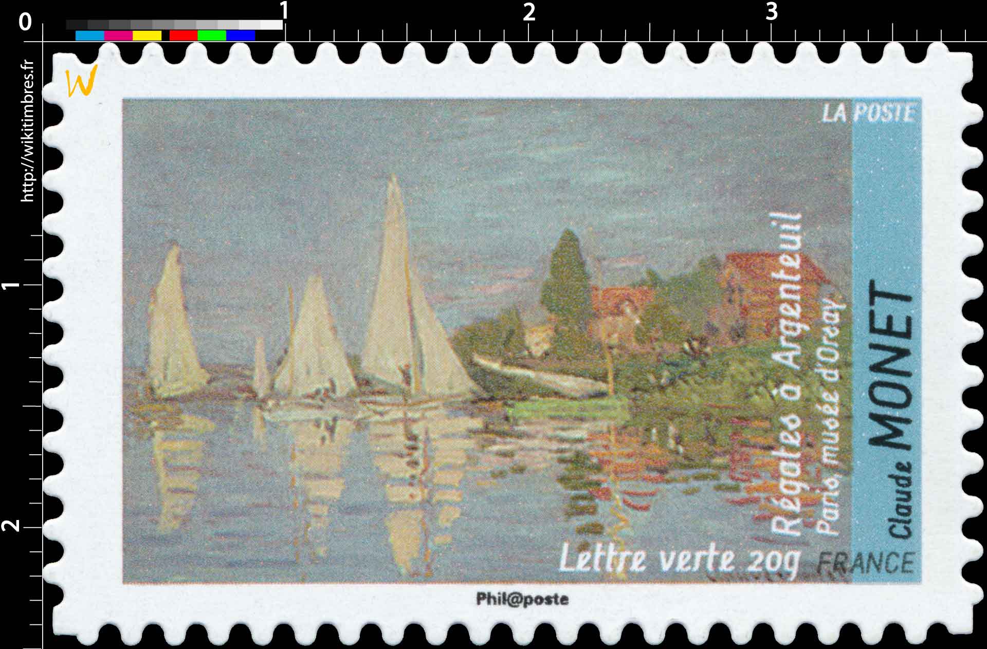 Régates à Argenteuil Paris musée d'Orsay Claude Monet