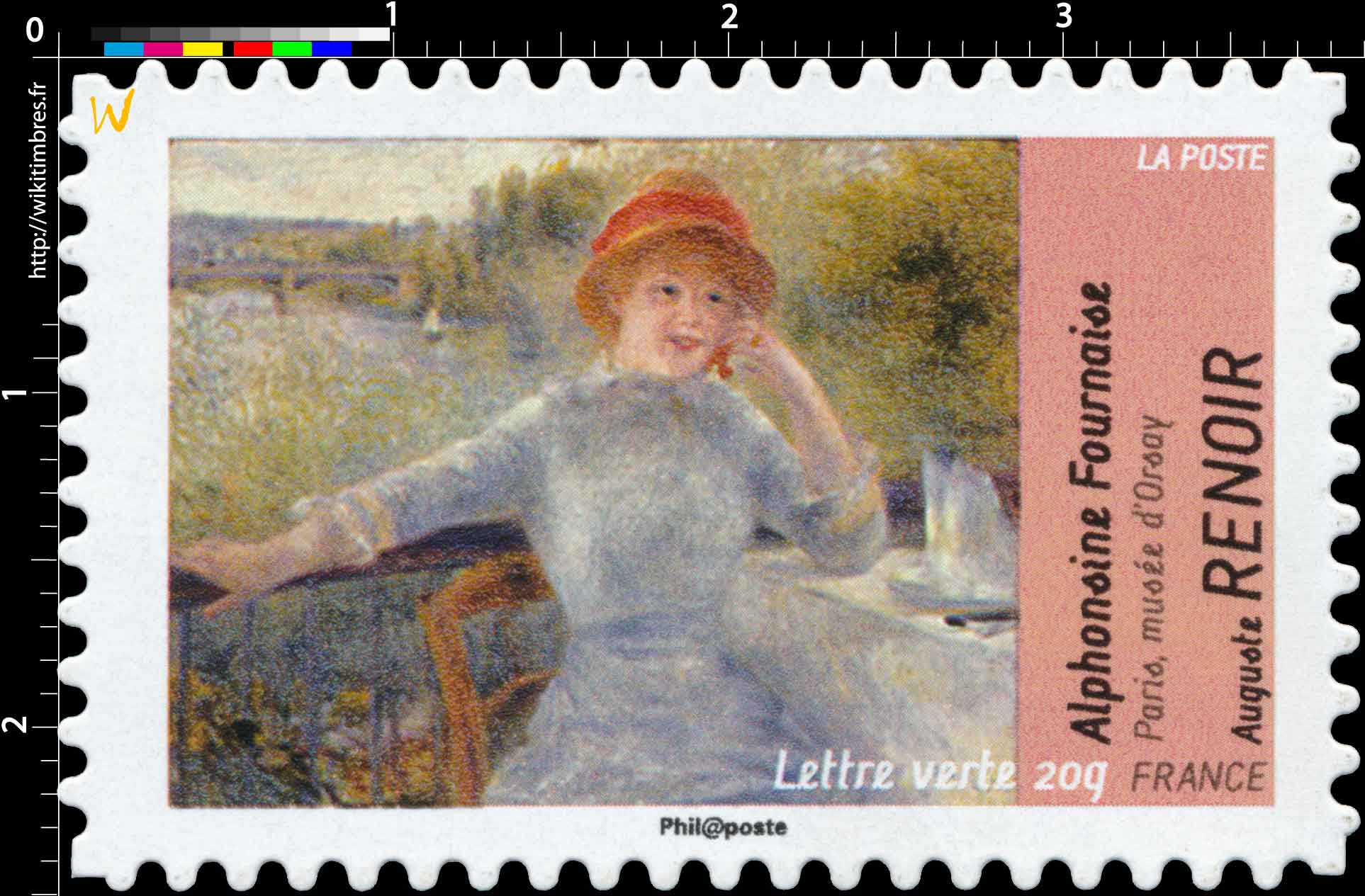 Alphonsine Fournaise Paris musée d'Orsay Auguste Renoir