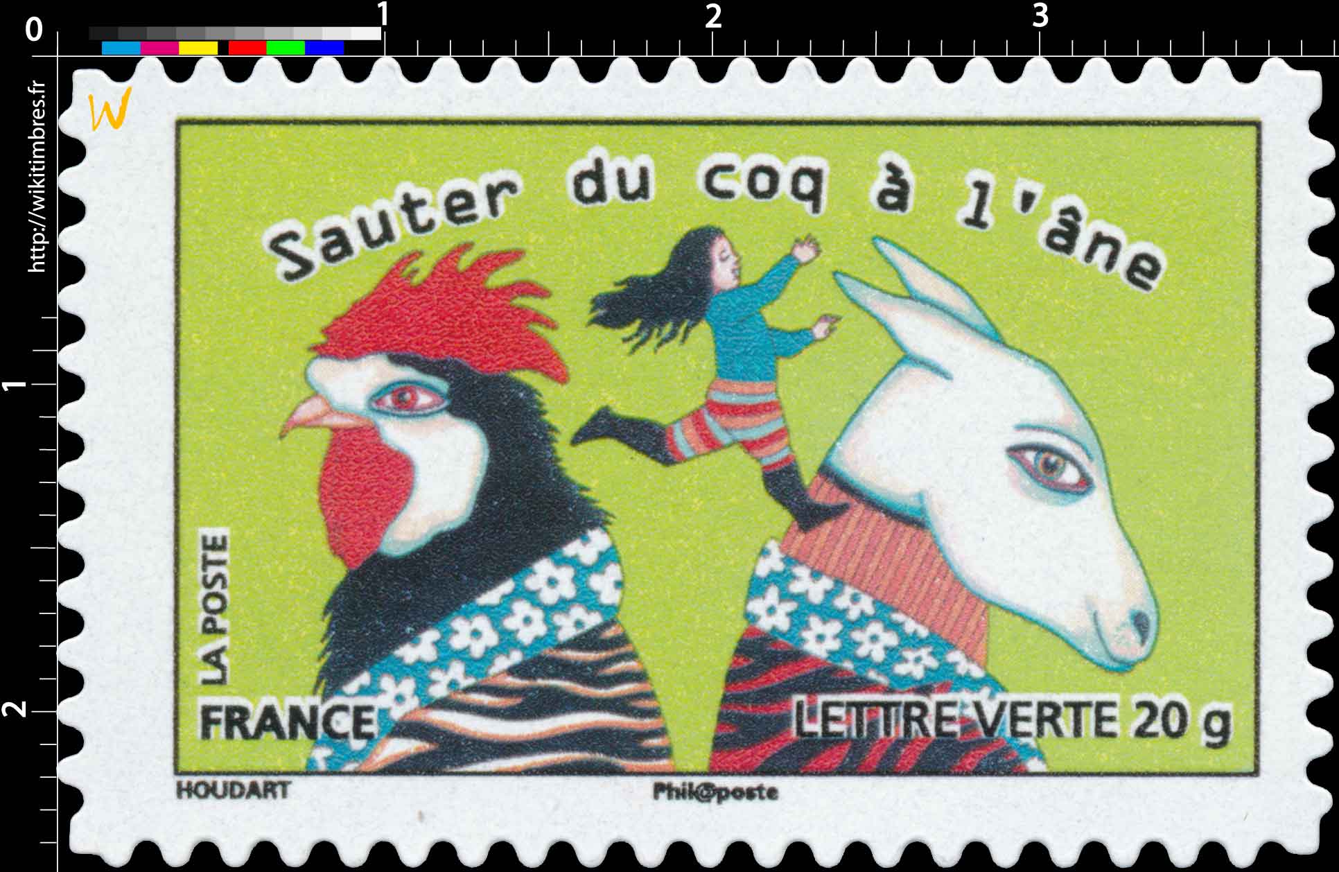 Sauter du coq à l'âne