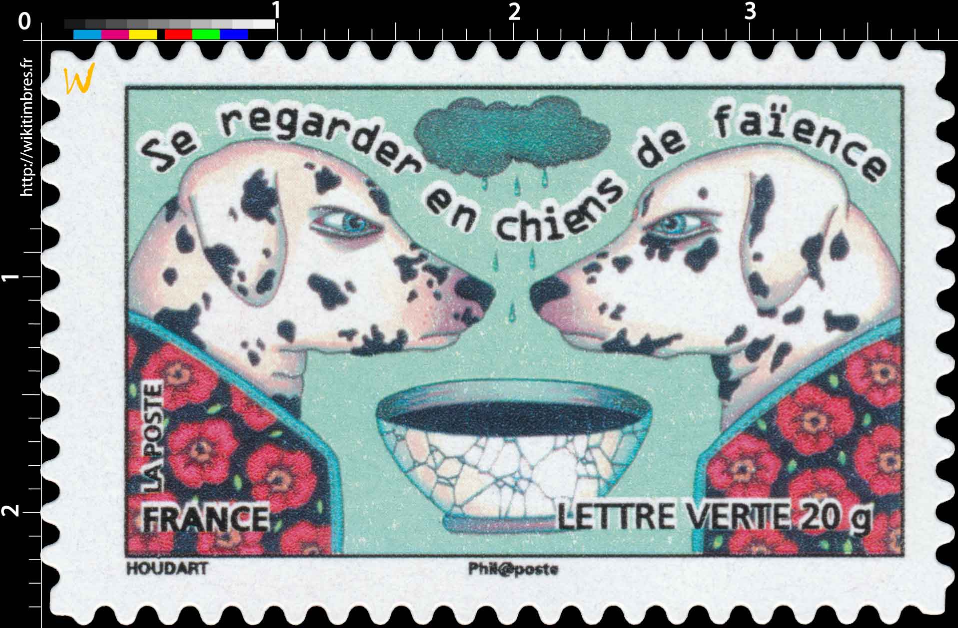 Se regarder en chiens de faïence