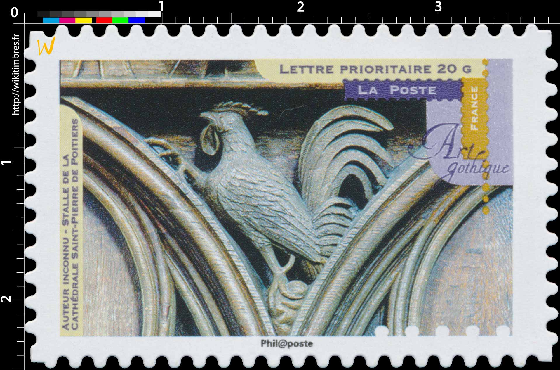 2013 Art Gothique. Stalle de la cathédrale Saint-Pierre de Poitiers