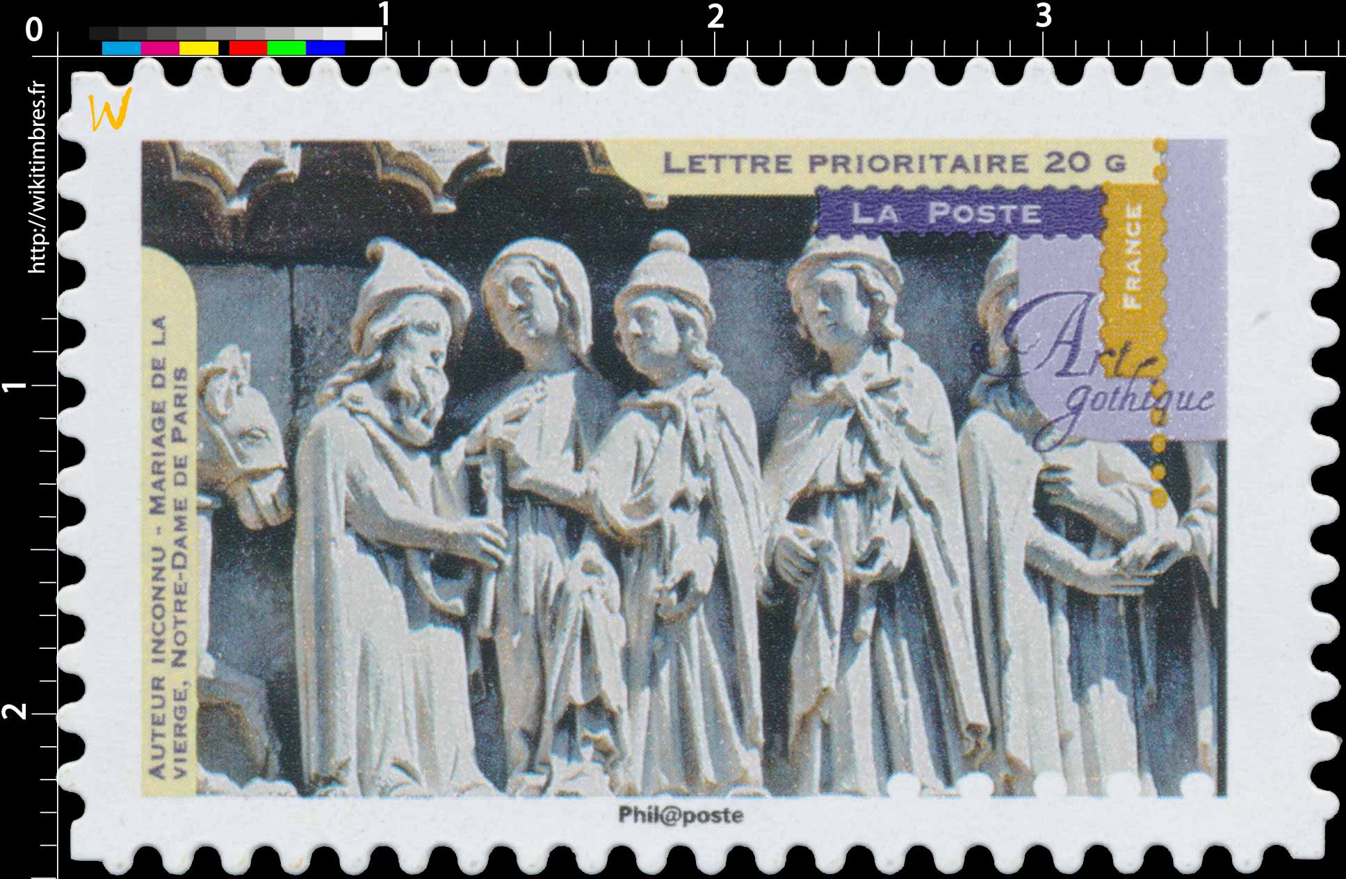 2013 Art Gothique. Mariage de la Vierge – Notre-Dame de Paris