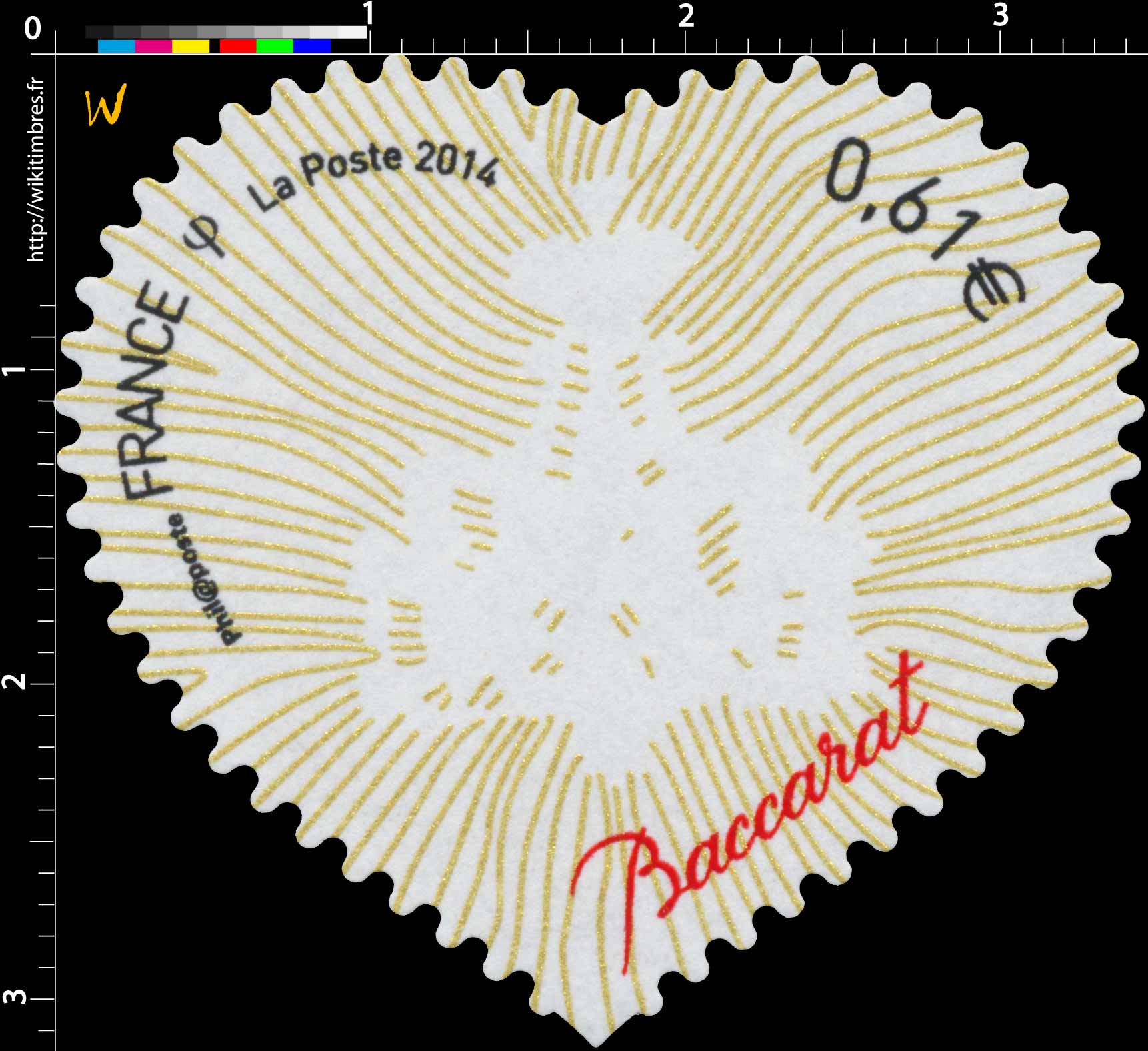 2014 Timbre Coeur Baccarat