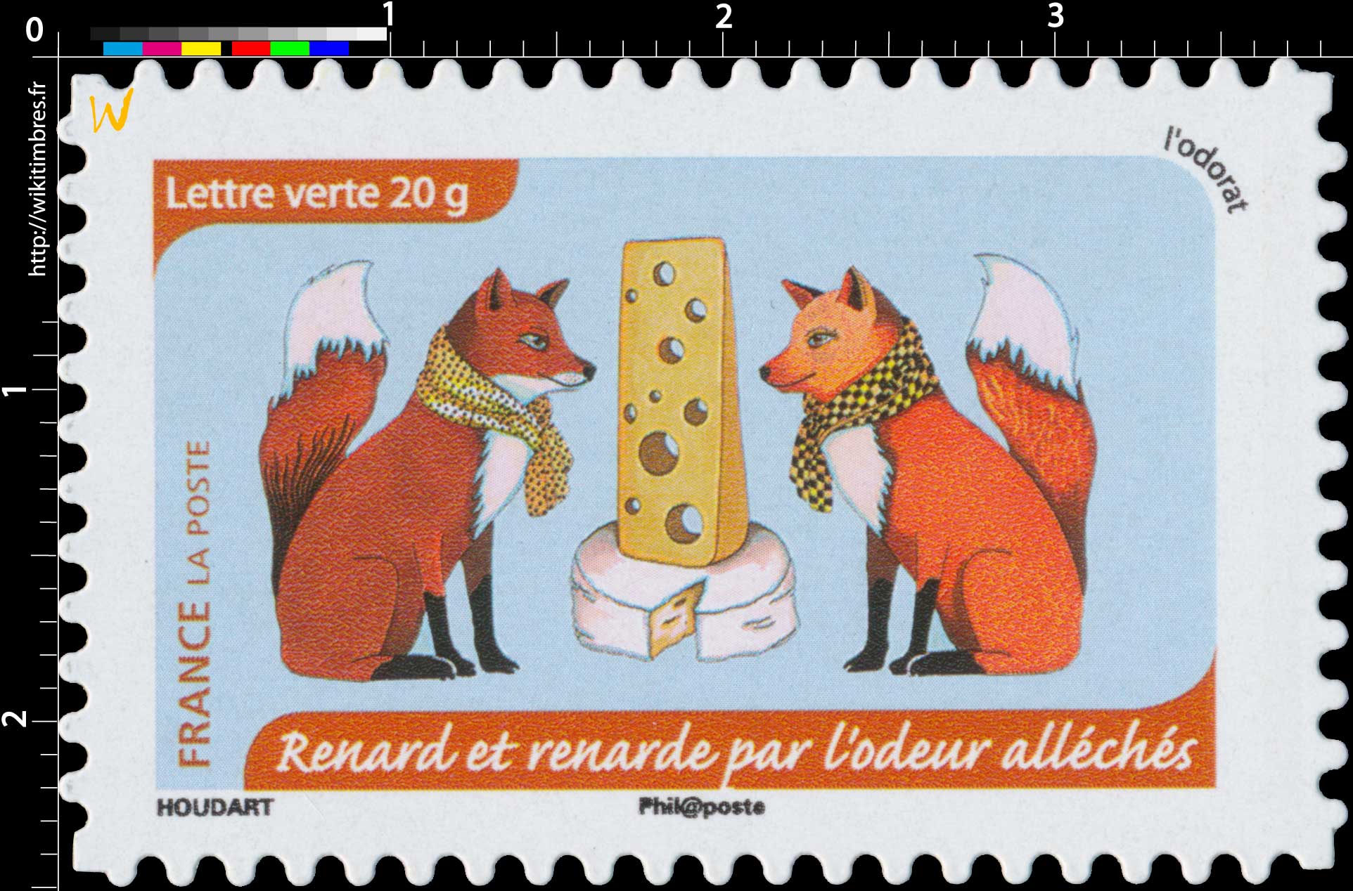 2014 L'odorat : Renard et renarde par l'odeur alléchés