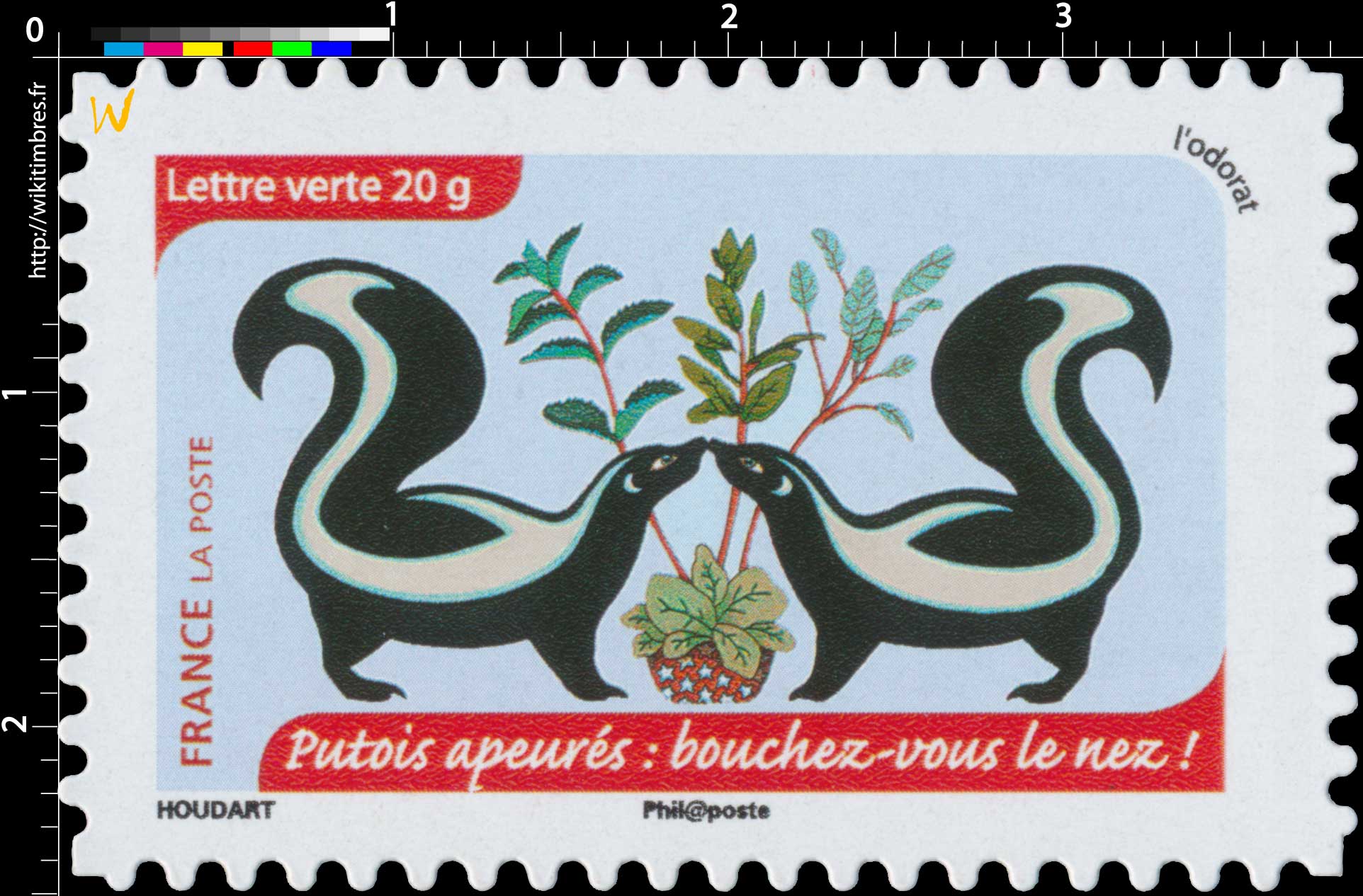 2014 L'odorat : Putois apeurés : bouchez-vous le nez !