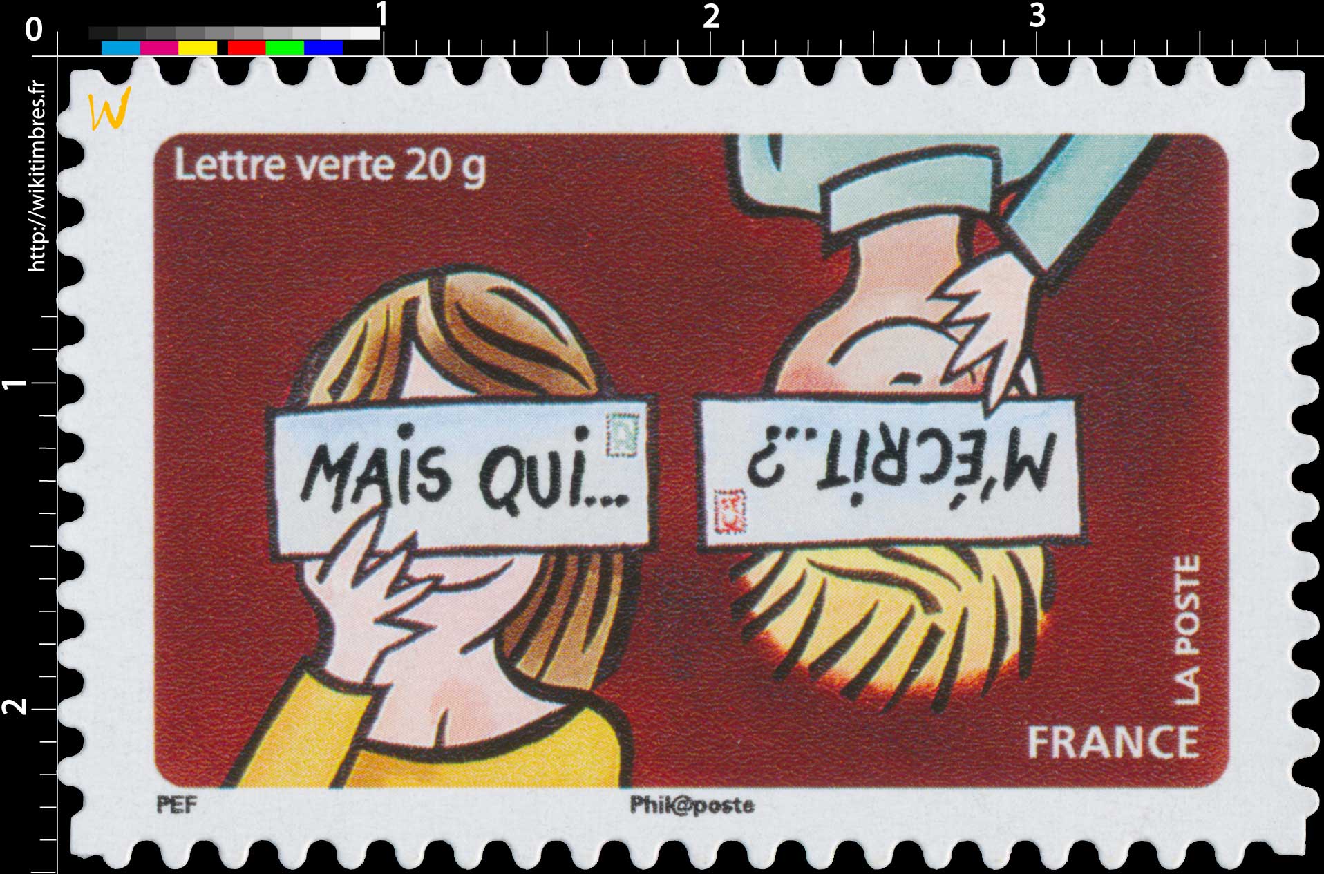 2014 Mais qui...m'écrit...?