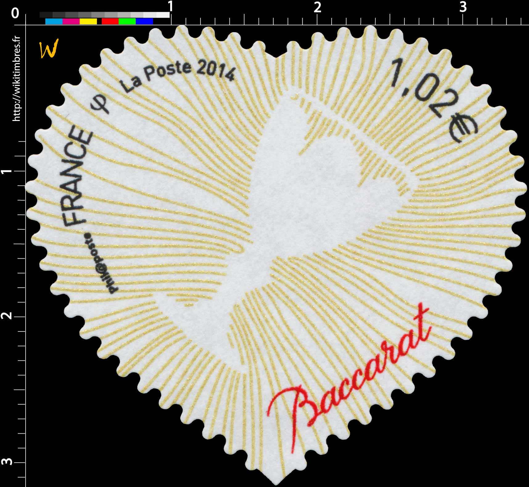 2014 Timbre Coeur Baccarat